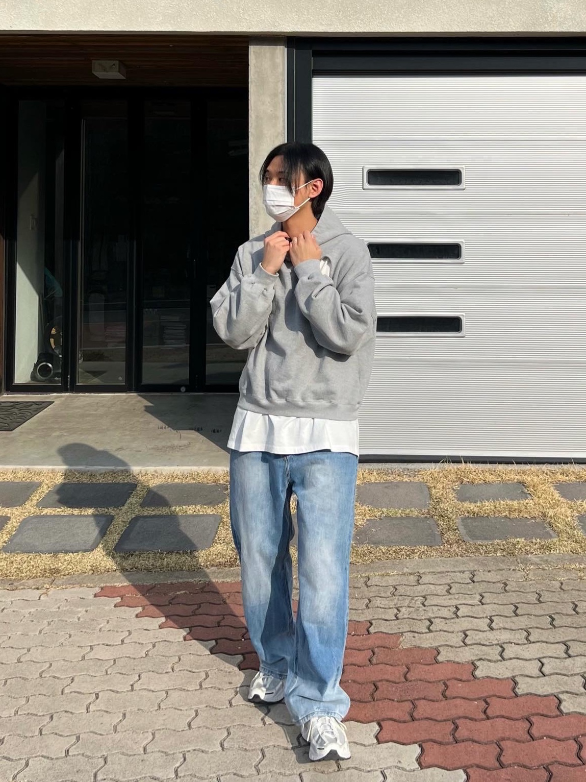 Nike x A-Cold-Wall Zoom Vomero 5 Sail 착용 스타일 - 1