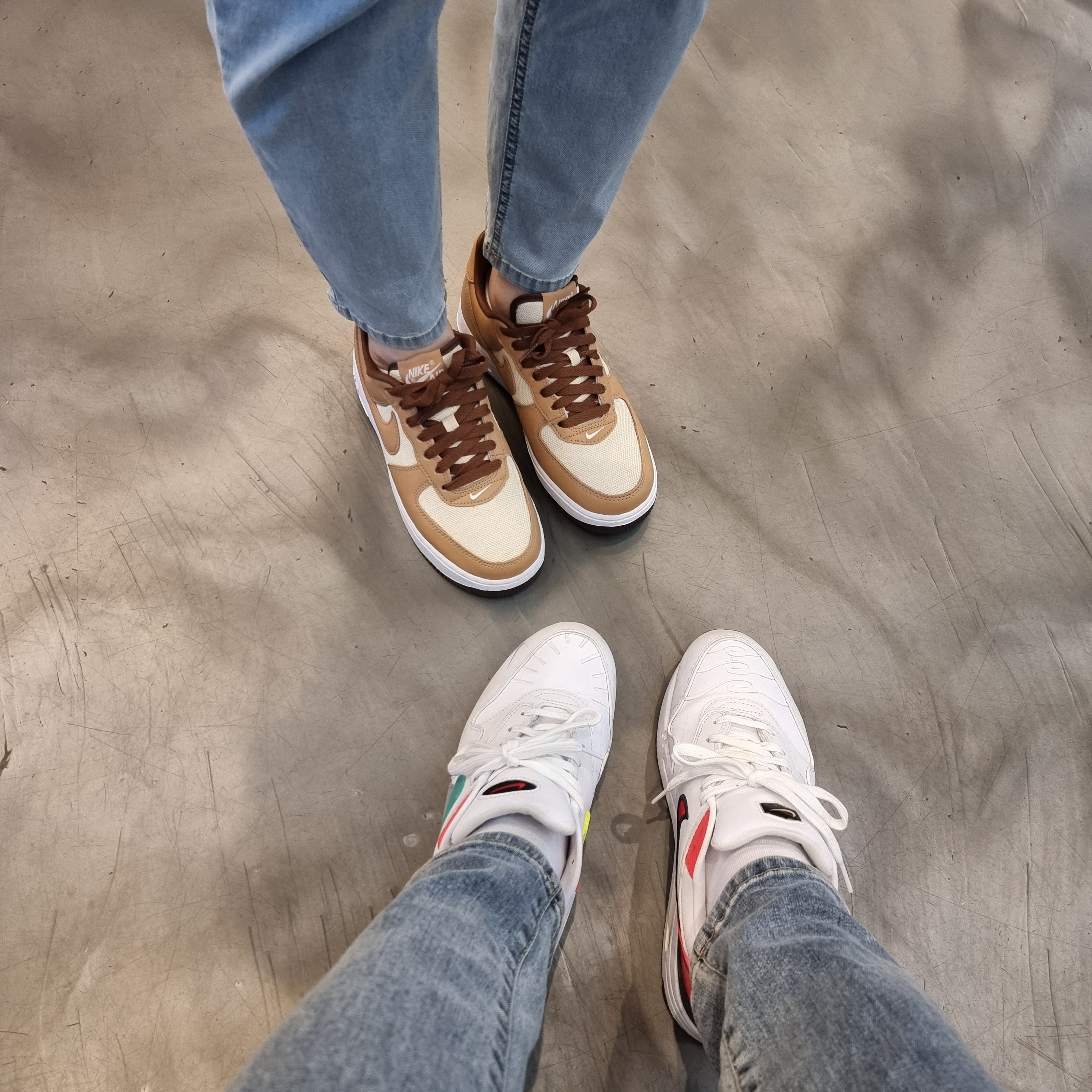 Nike Air Max 1 EOI, Nike Air Force 1 Low QS Acorn 2021 착용 스타일 - 2