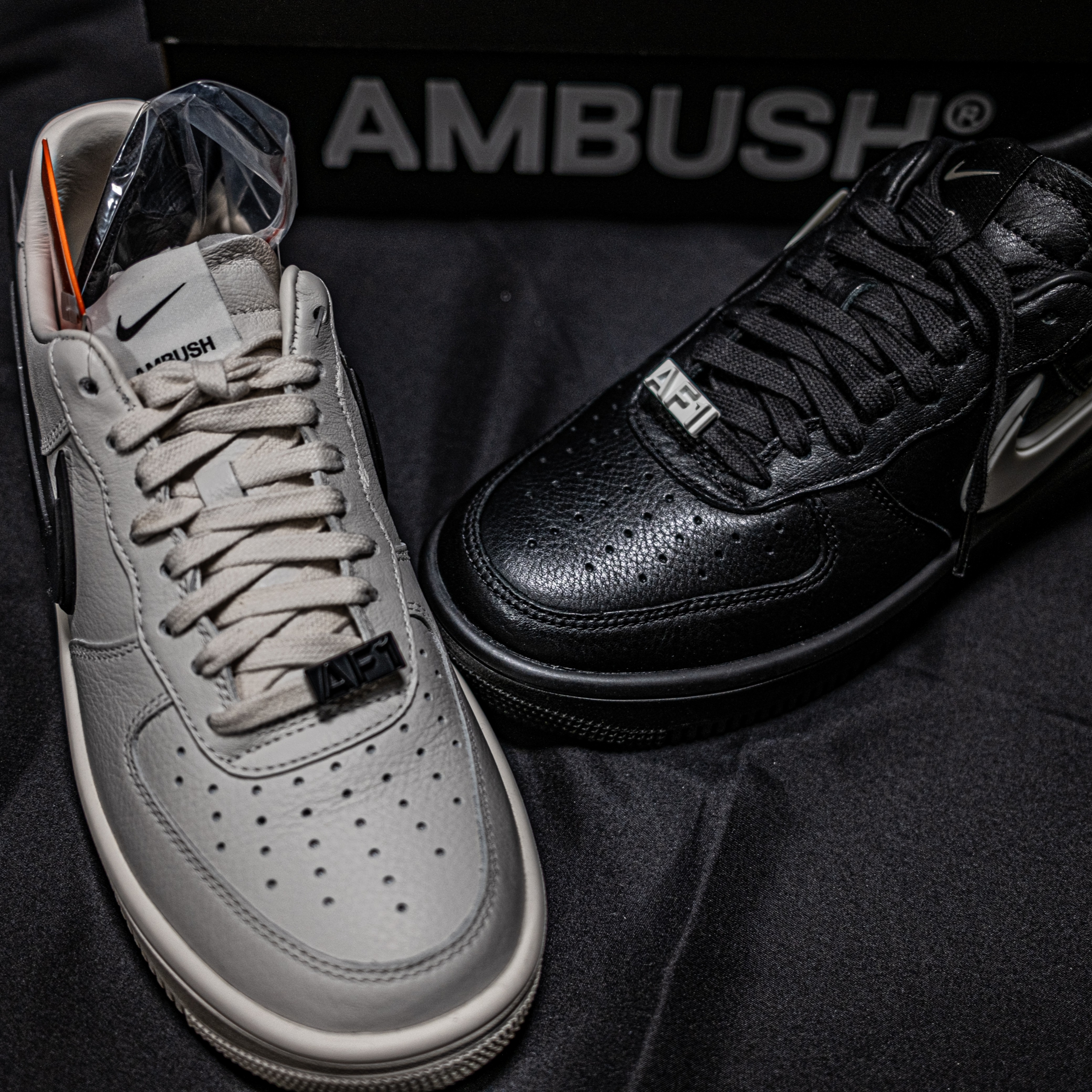 Nike x Ambush Air Force 1 Low SP Phantom, Nike x Ambush Air Force 1 Low SP Black 착용 스타일 - 1