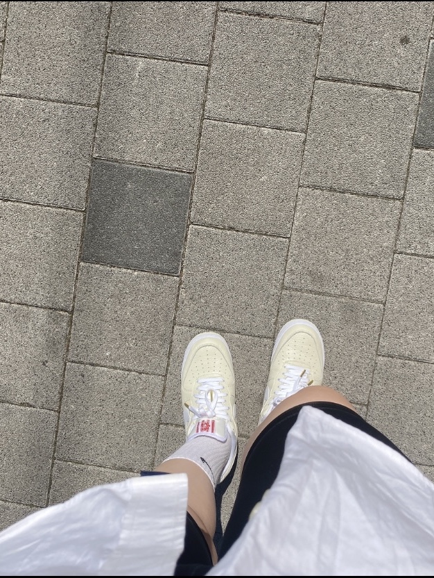 Nike Air Force 1 '07 PRM Popcorn 착용 스타일
