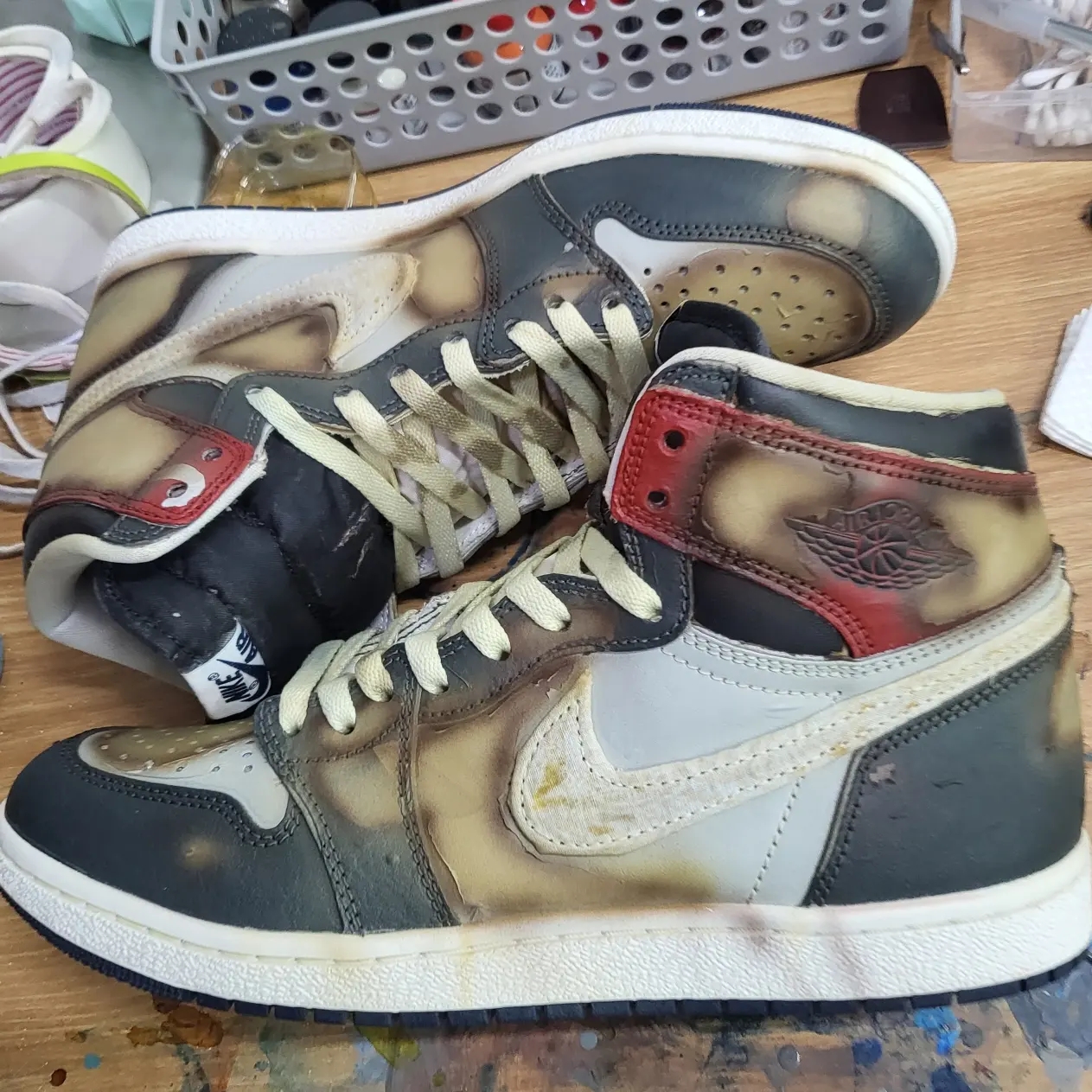 Jordan 1 High 85 College Navy 착용 스타일 - 2