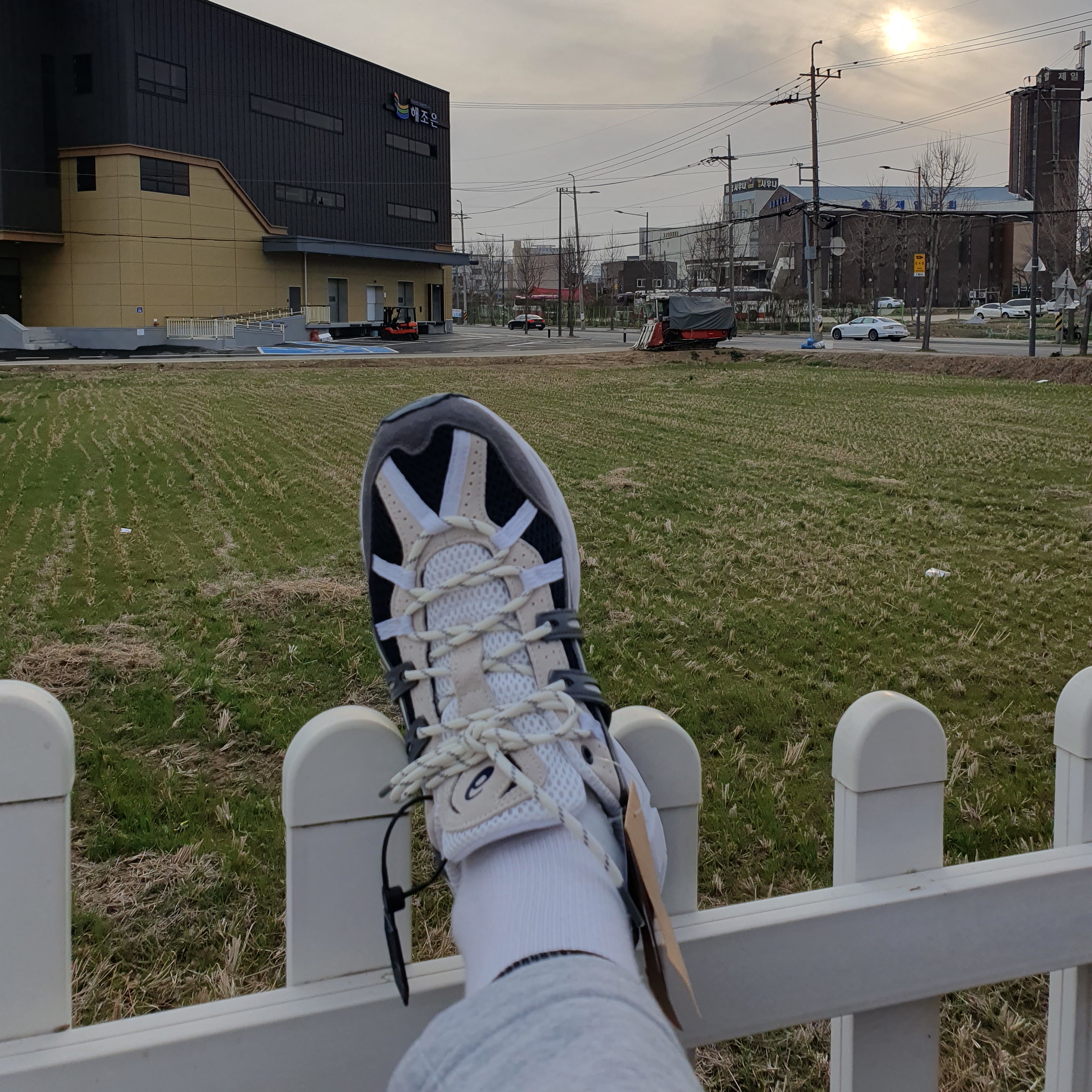 Asics Gel-Sonoma 15-50 French Blue 착용 스타일 - 2