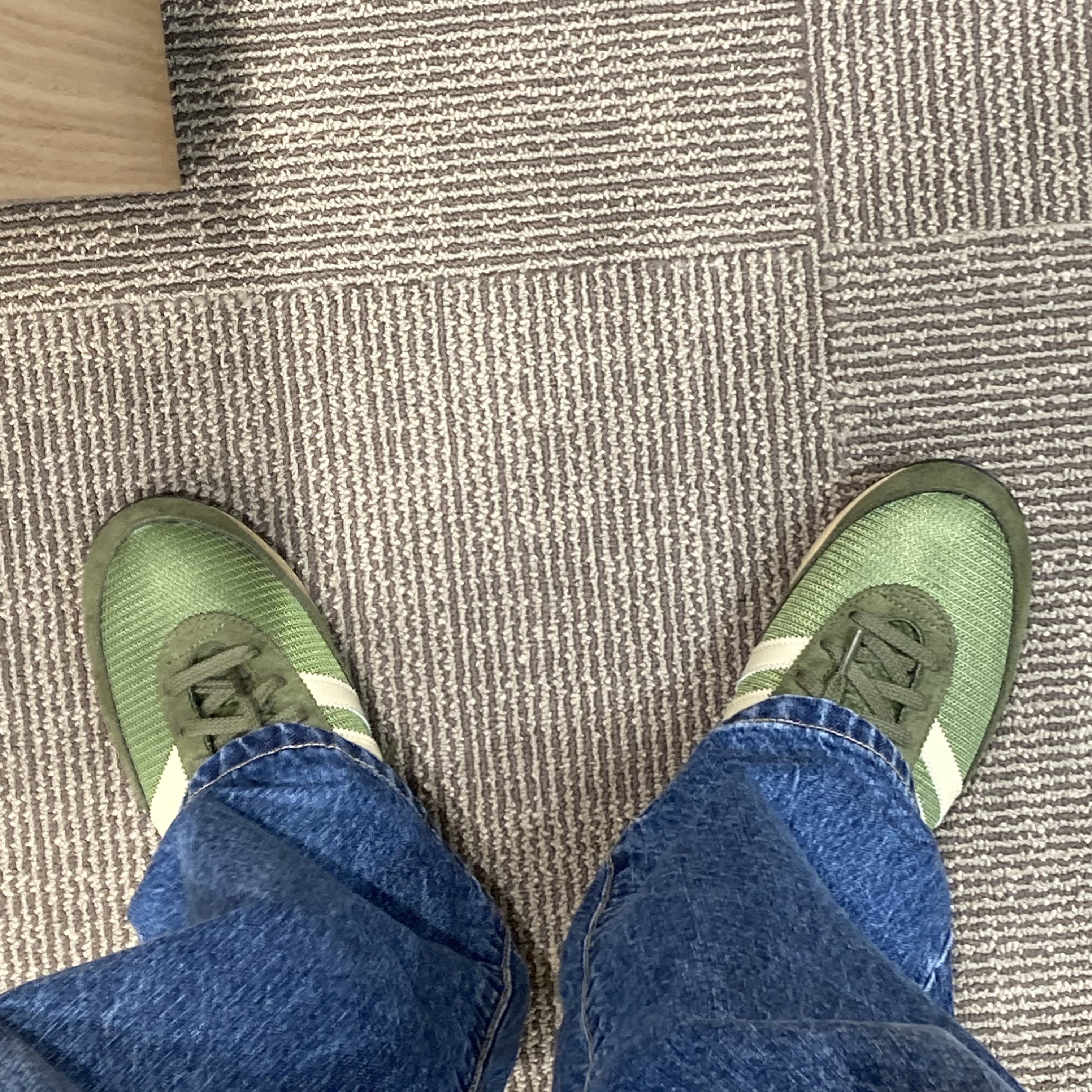 Adidas Moss Side Dust Green 착용 스타일 - 2