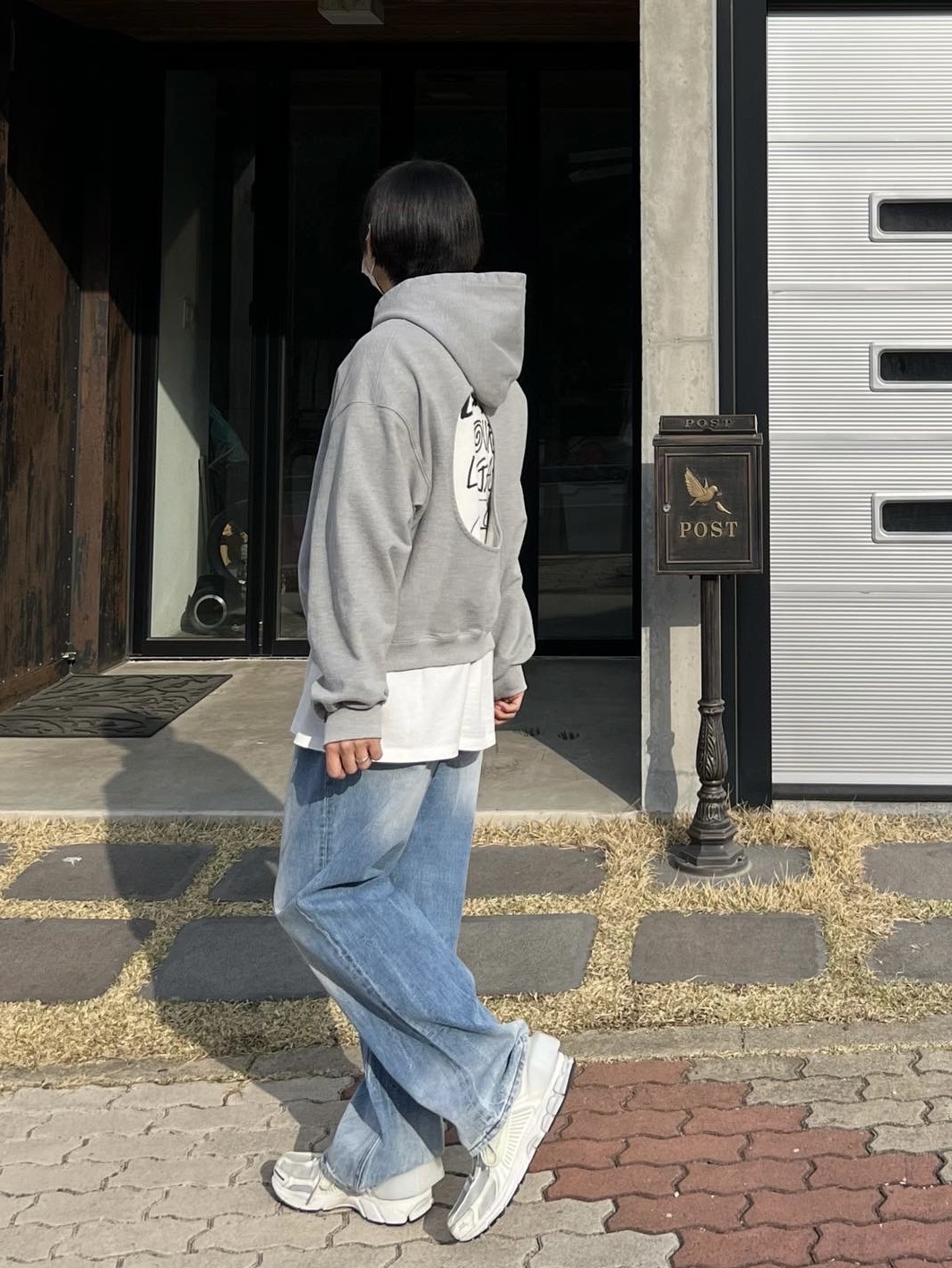 Nike x A-Cold-Wall Zoom Vomero 5 Sail 착용 스타일 - 3