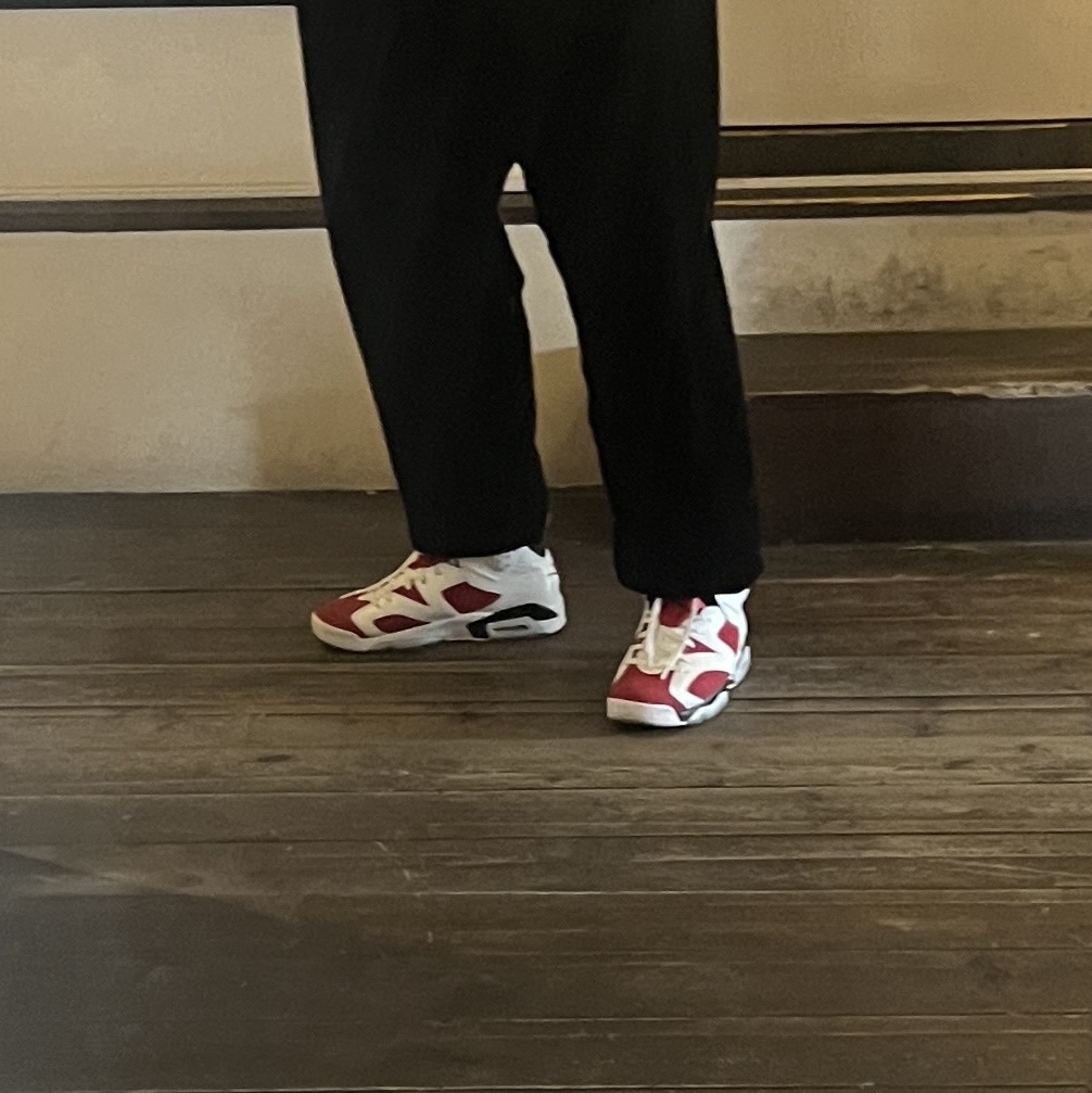 Jordan 6 Retro Carmine 2021 착용 스타일