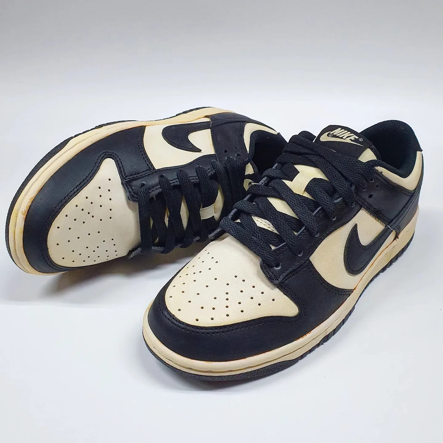 Nike Dunk Low Retro Black 착용 스타일 - 4