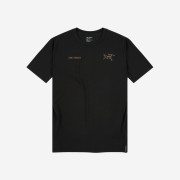 Arc'teryx Captive Split T-Shirt Black Gold