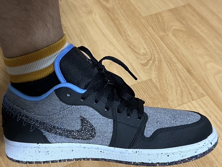 Jordan 1 Low SE Light Smoke Grey Black 착용 스타일