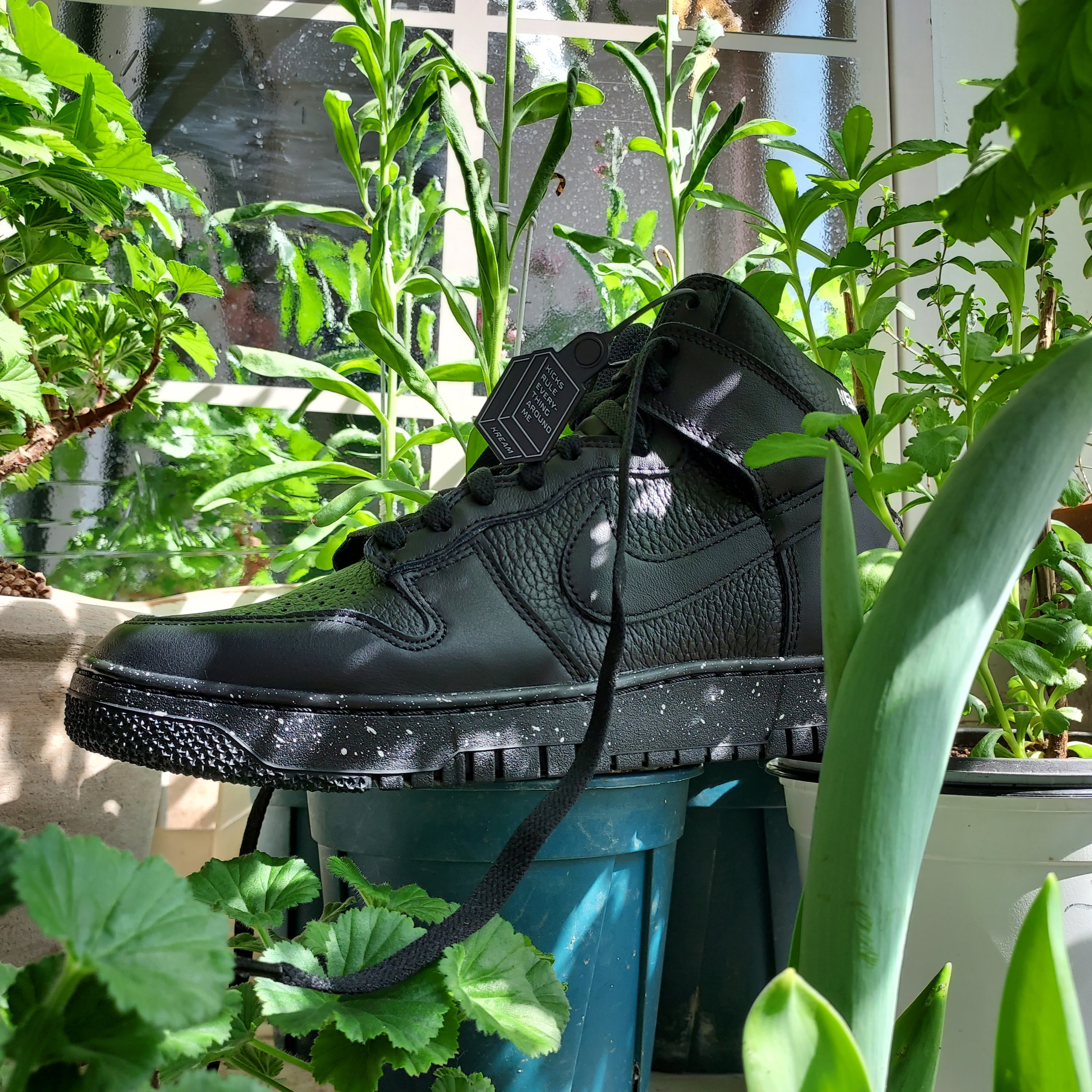 Nike x Undercover Dunk High 1985 Black 착용 스타일