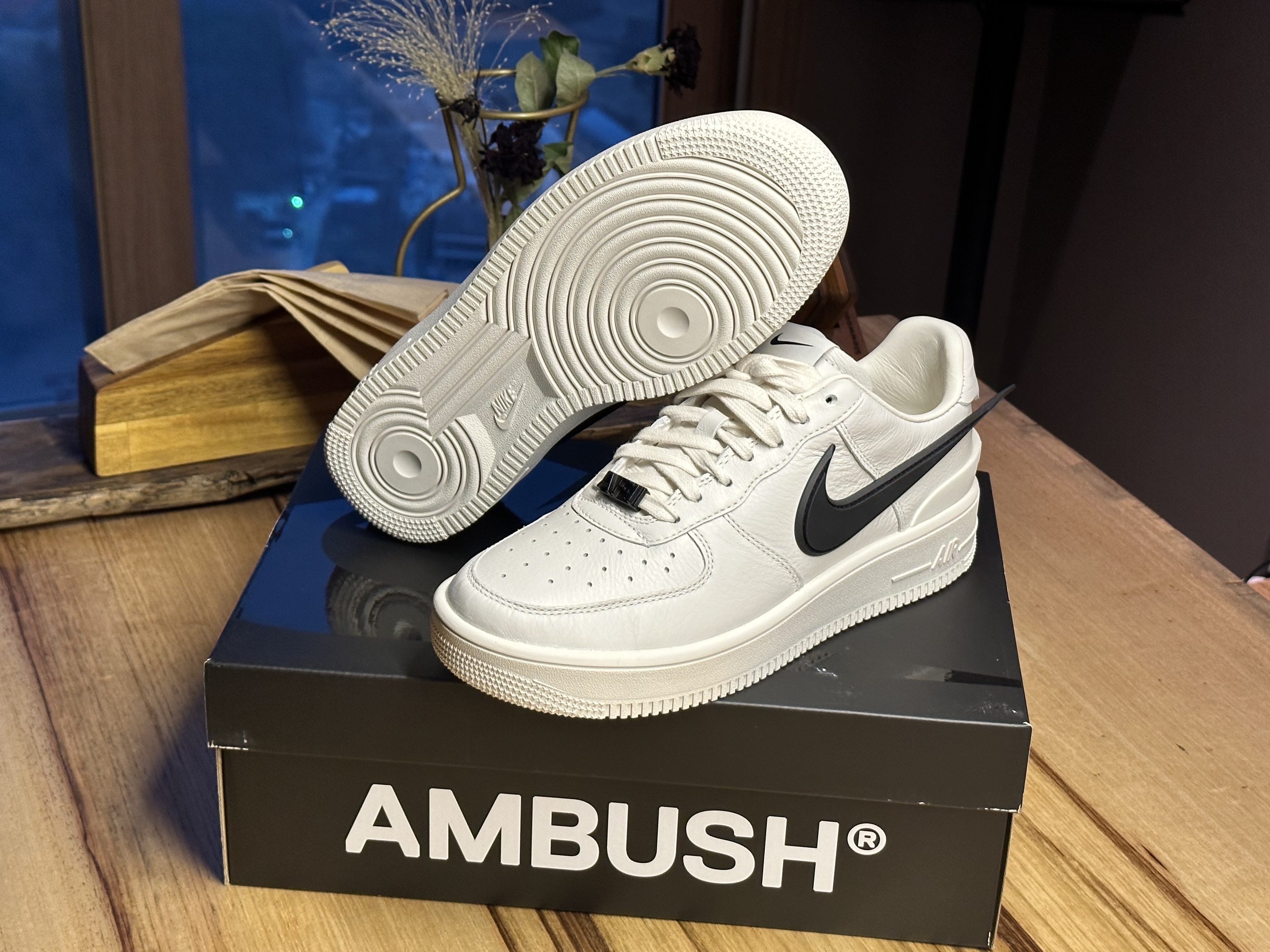 Nike x Ambush Air Force 1 Low SP Phantom 착용 스타일 - 2