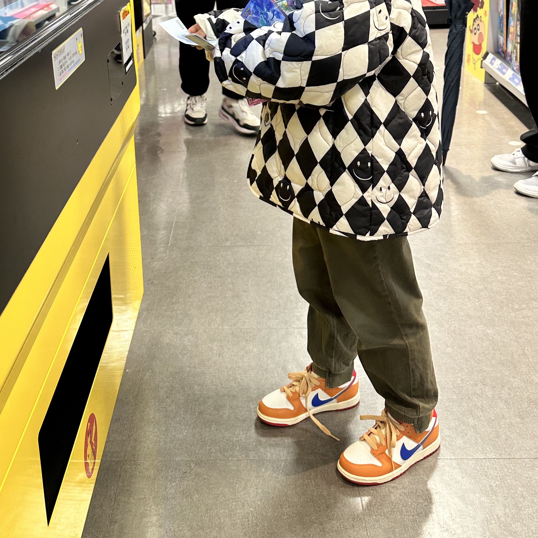 (PS) Nike Dunk Low Hot Curry and Game Royal 착용 스타일 - 2