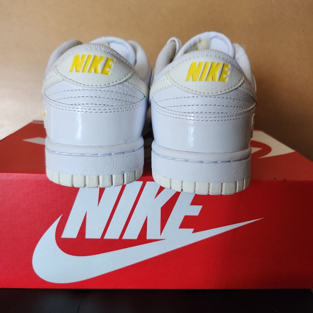 (W) Nike Dunk Low Valentine's Day White Optic Yellow 착용 스타일 - 4