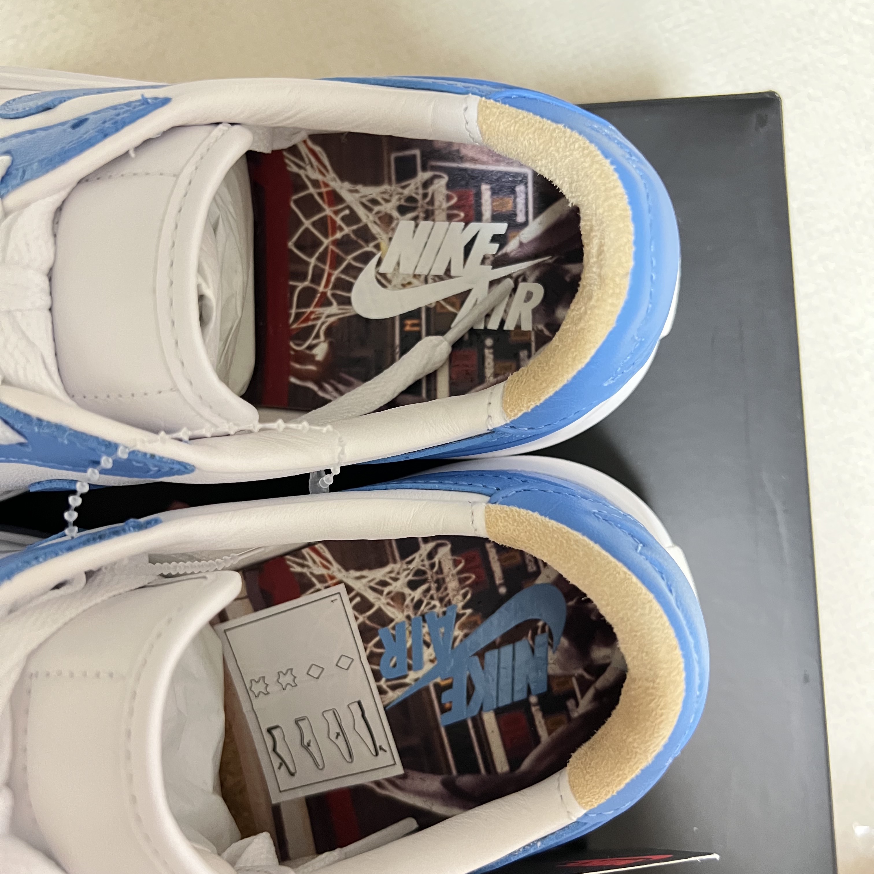 (W) Jordan 1 Elevate Low SE University Blue 착용 스타일 - 3