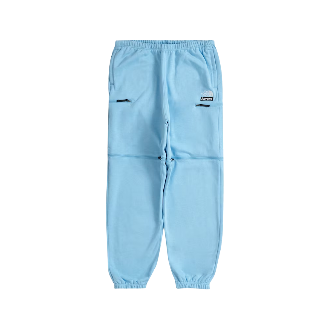 Supreme x The North Face Convertible Sweatpants Blue - 23SS 상세 이미지 1