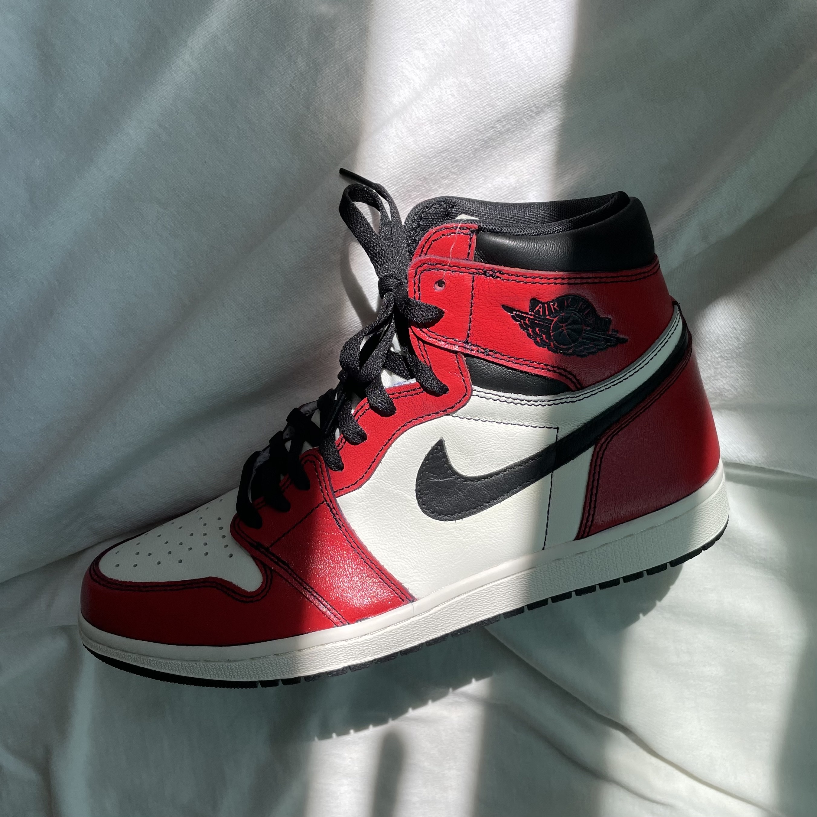 Jordan 1 Retro High OG Defiant SB LA to Chicago 착용 스타일 - 1