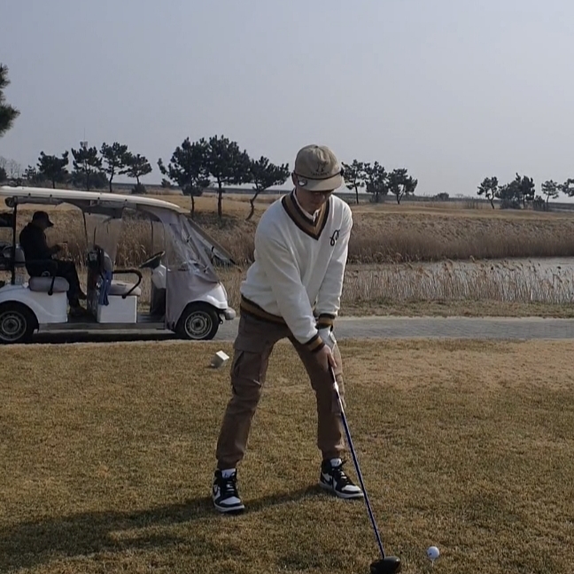 Jordan 1 High Golf White Black 착용 스타일 - 4
