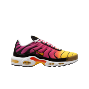 Nike Air Max Plus Gold and Raspberry Red