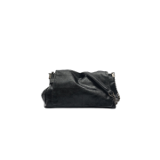 Zara Rock Style Flap Shoulder Bag Black
