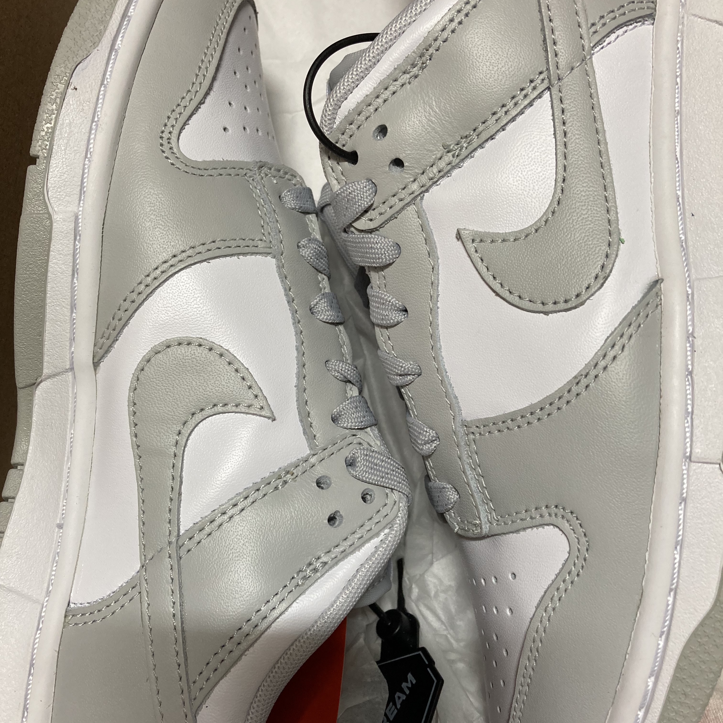 Nike Dunk Low Retro Grey Fog 착용 스타일