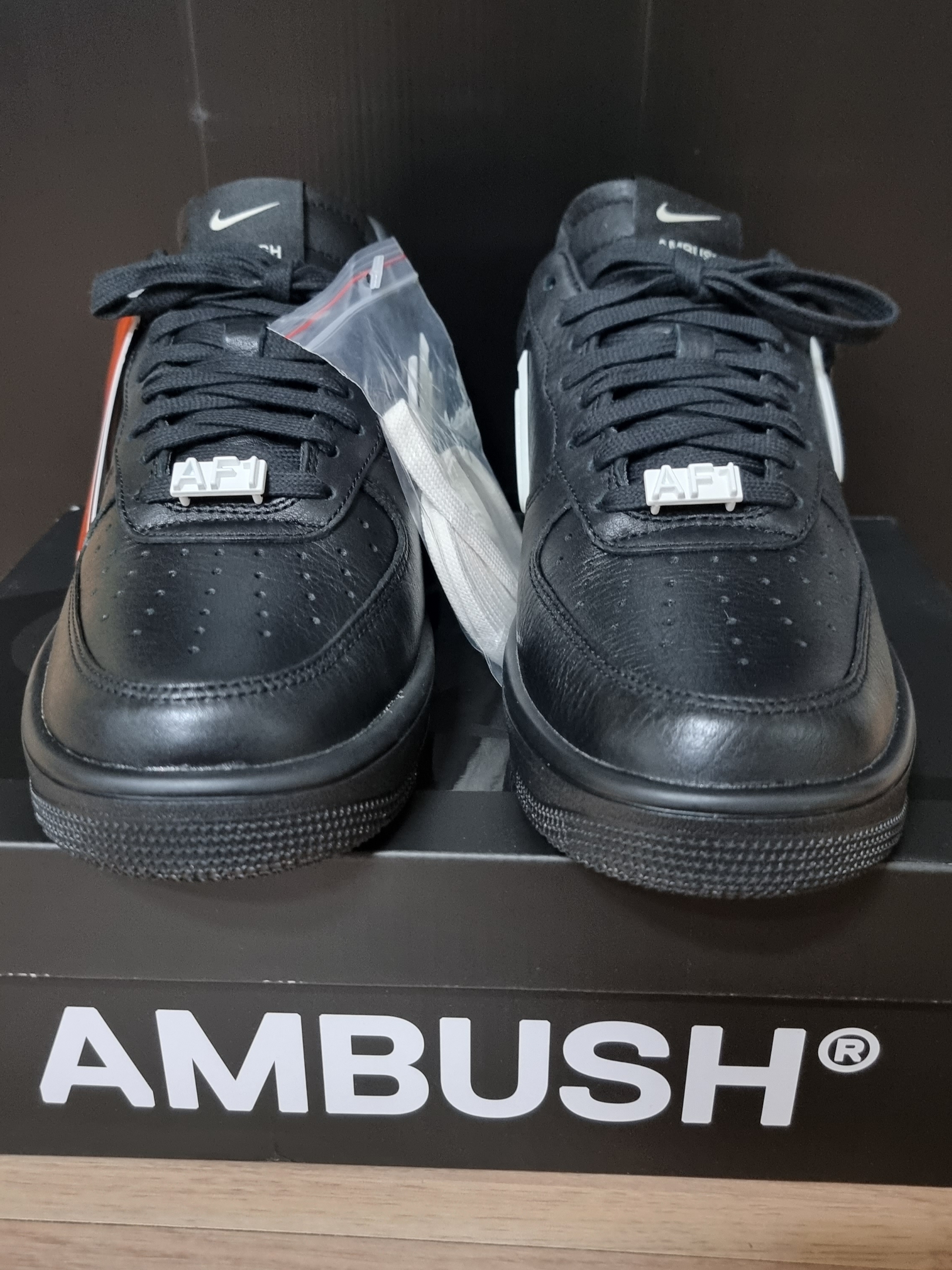 Nike x Ambush Air Force 1 Low SP Black 착용 스타일 - 1