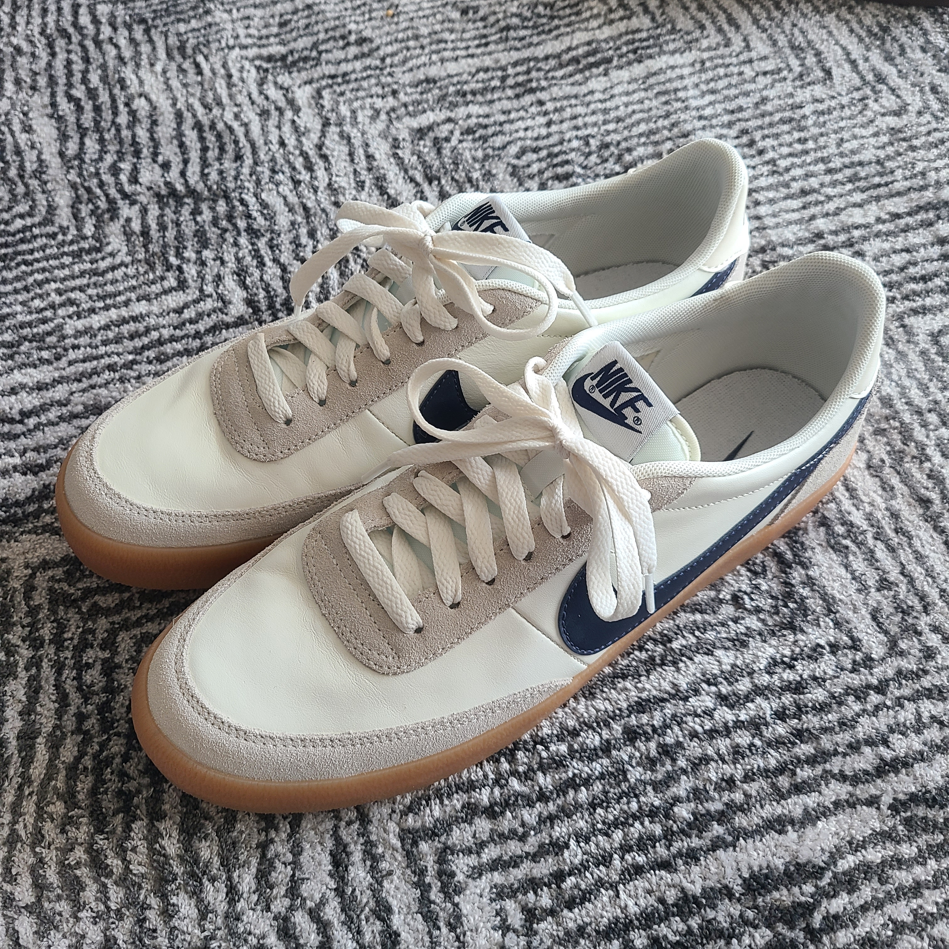 Nike x J.Crew Killshot 2 Sail Midnight Navy 착용 스타일 - 2