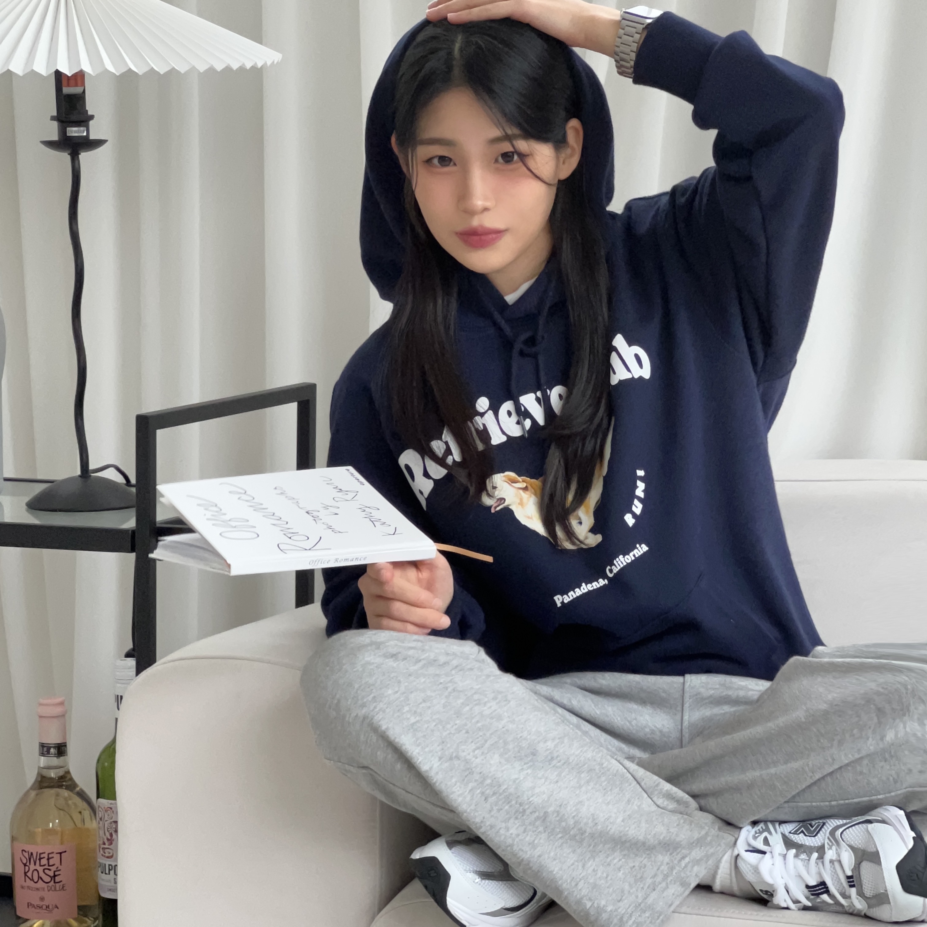 New Balance 530 White 착용 스타일 - 1