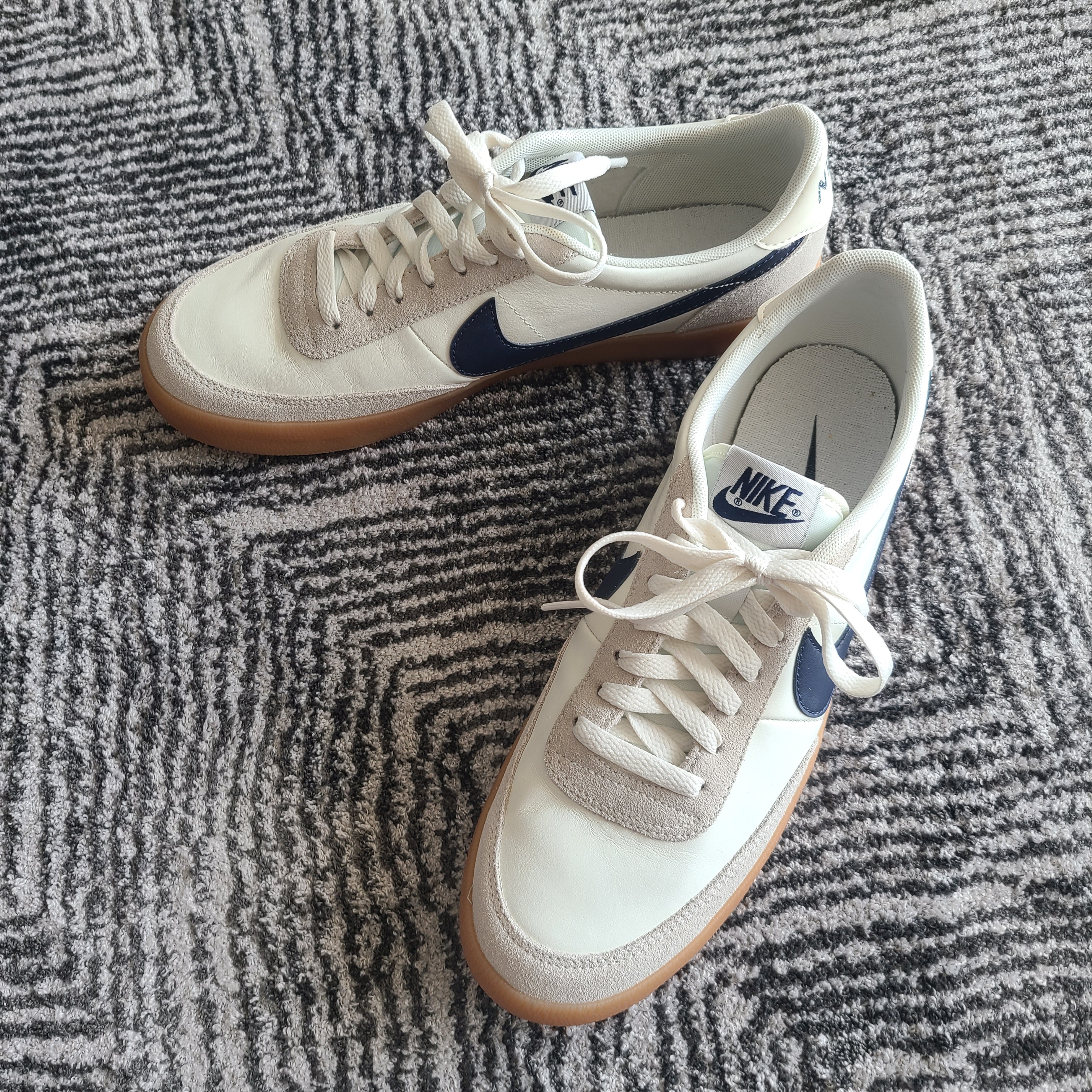 Nike x J.Crew Killshot 2 Sail Midnight Navy 착용 스타일 - 3