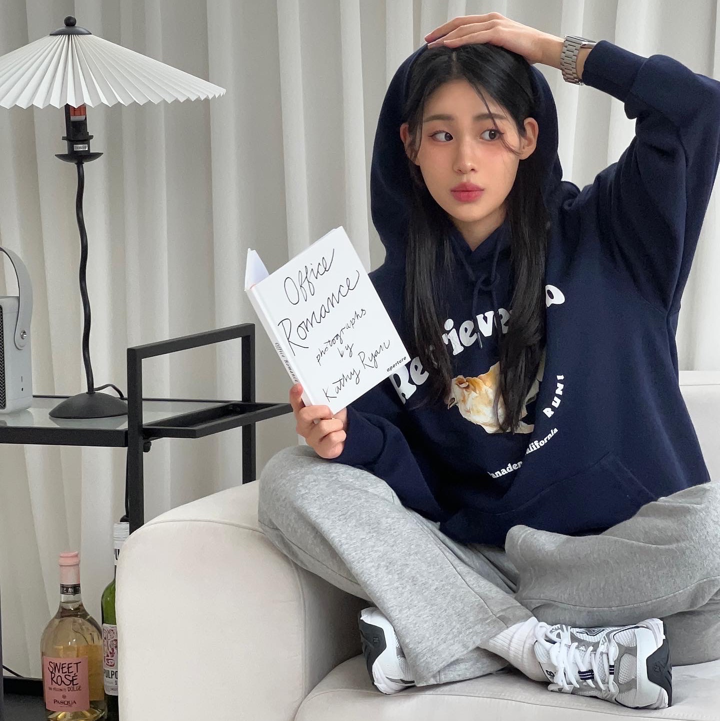 New Balance 530 White 착용 스타일 - 2