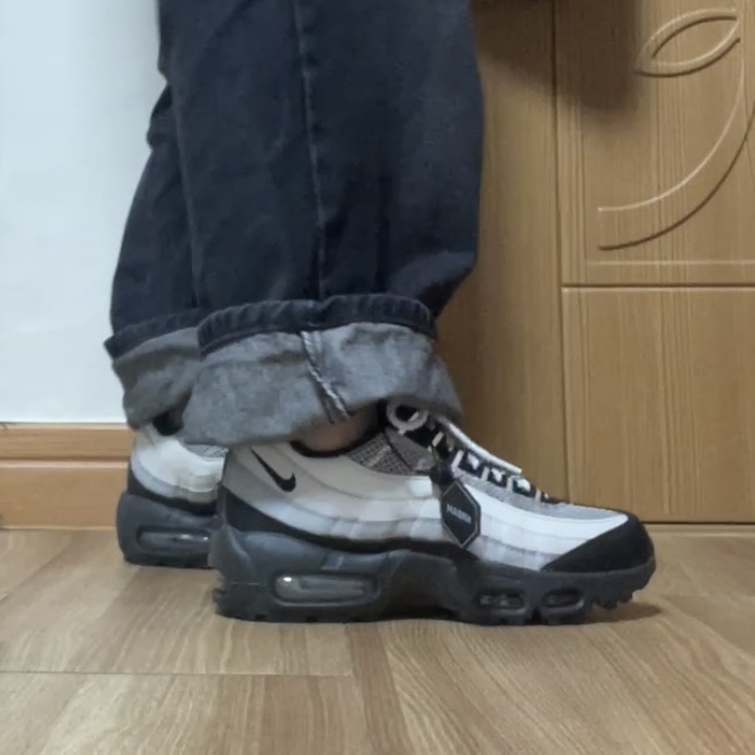 (W) Nike Air Max 95 Safari 착용 스타일 - 4