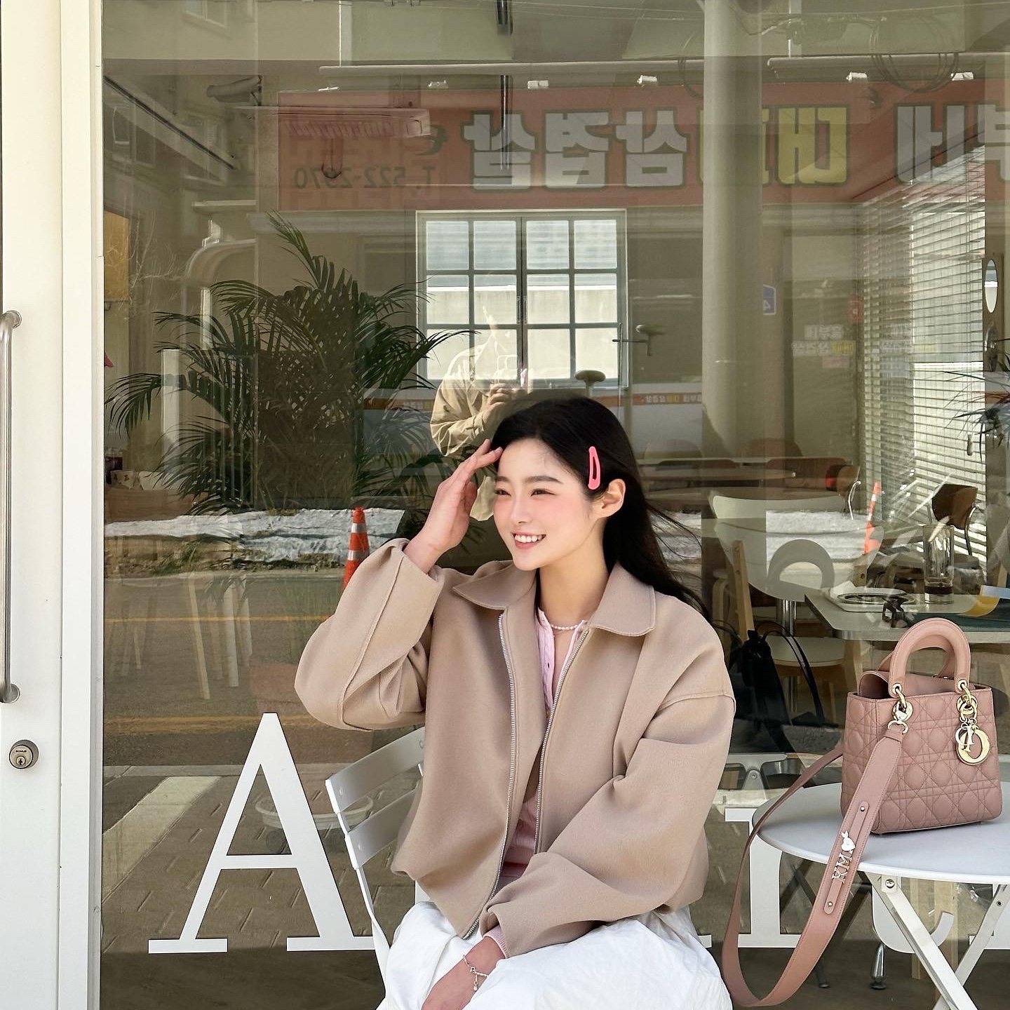 [30% 적립] Polo Ralph Lauren Children Mini Cable Cotton Cardigan Pink, Dior Small Lady Bag My ABCDior Cannage Lambskin Black 착용 스타일 - 2