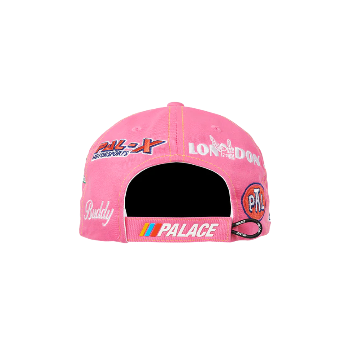 Palace Team Racing 6-Panel Pink - 23SS 상세 이미지 2