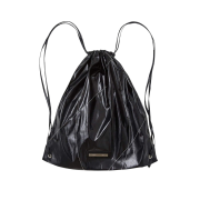 Matin Kim String Coating Backpack Black