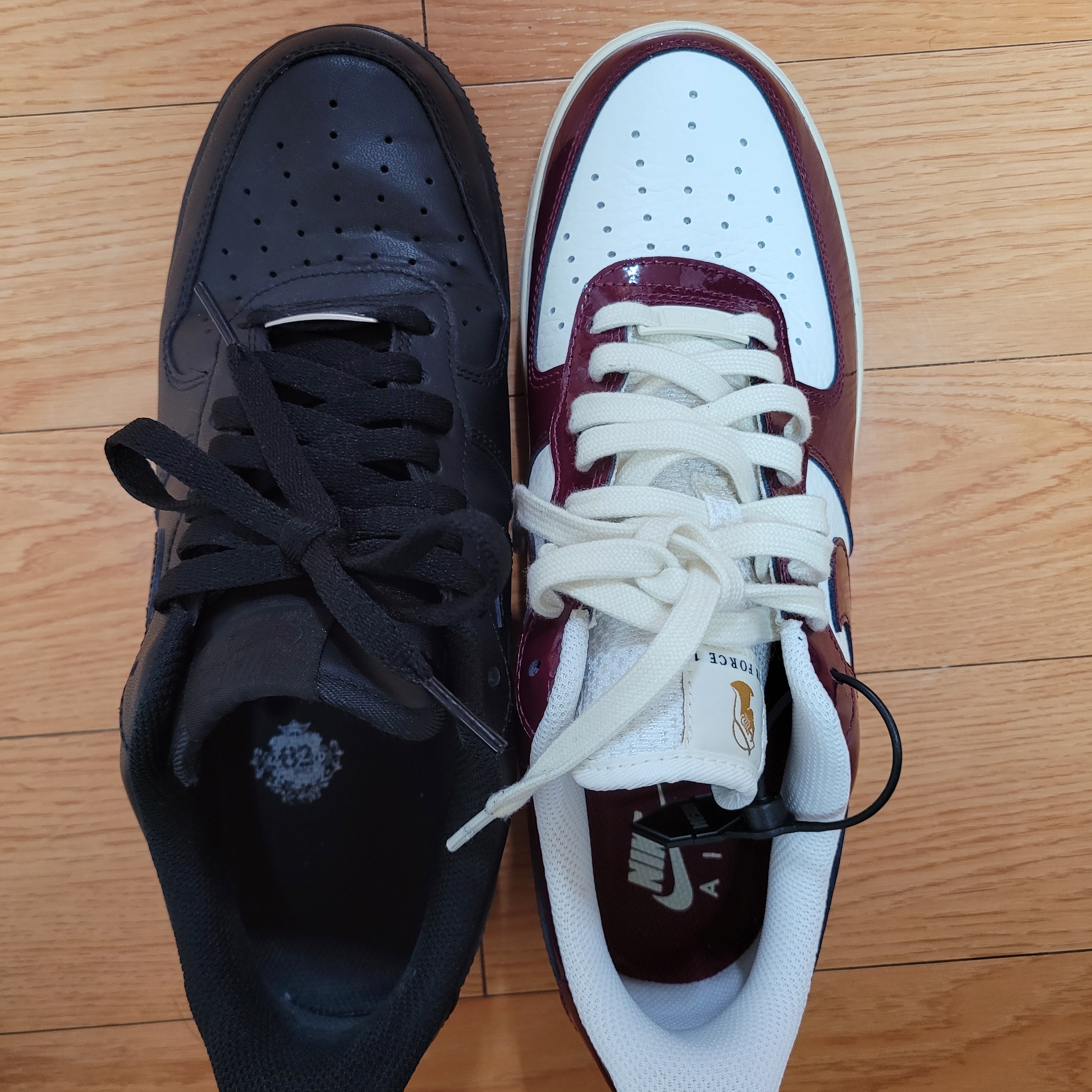 (W) Nike Air Force 1 Low Dark Beetroot 착용 스타일 - 2