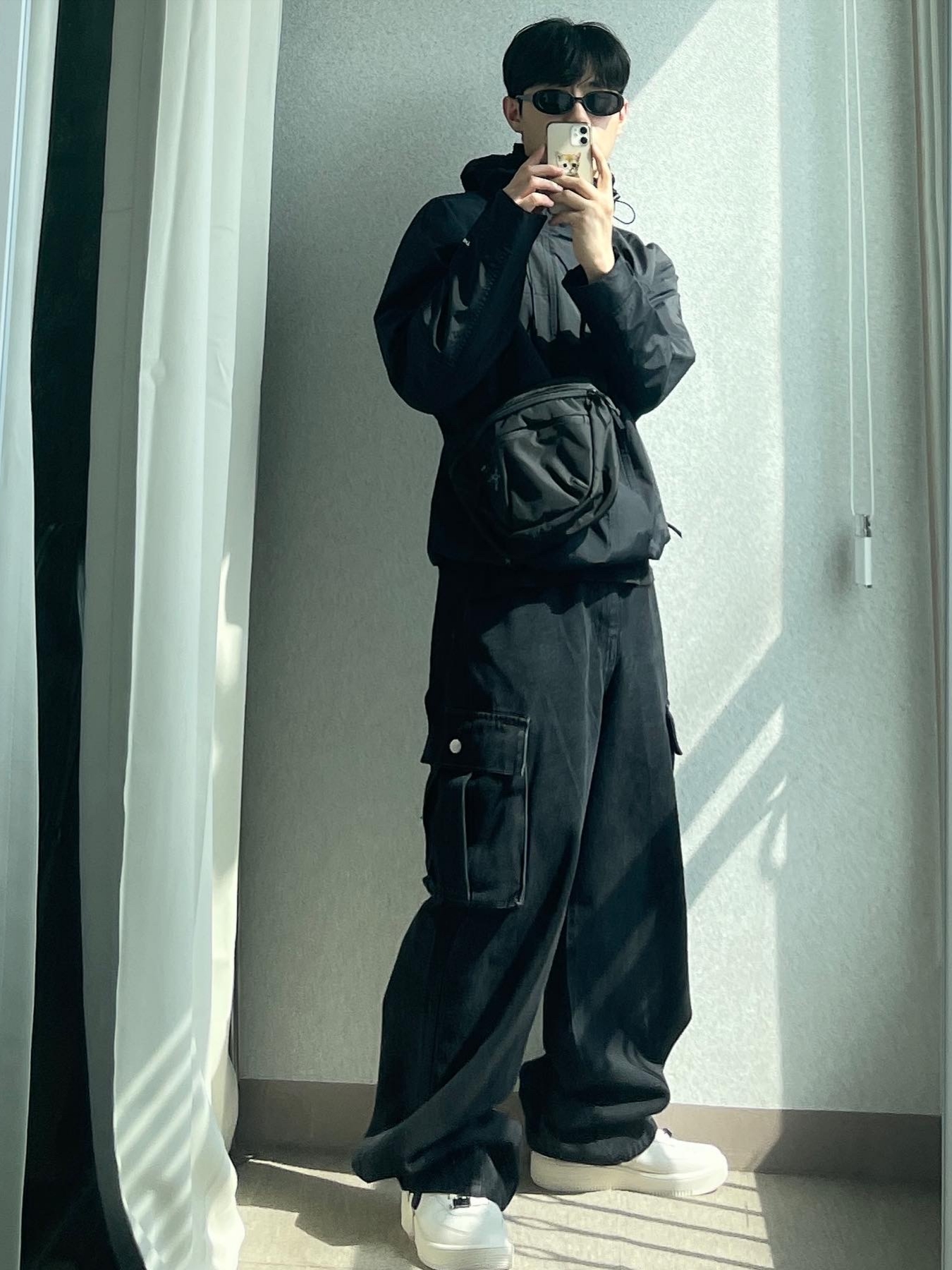 Nike x Ambush Air Force 1 Low SP Phantom, Nike x Ambush Air Force 1 Low SP Black 착용 스타일 - 4