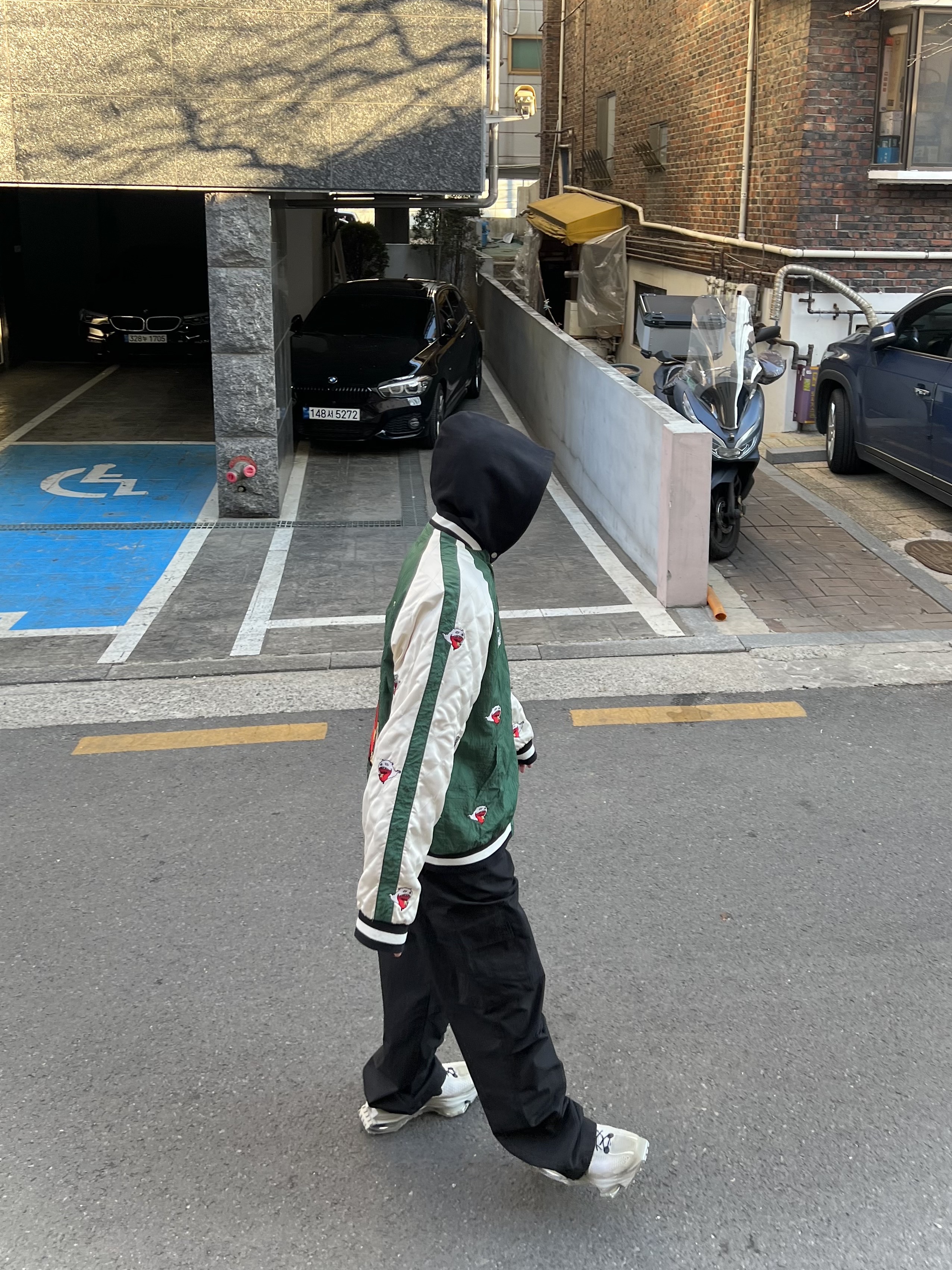 Nike x Matthew M Williams Zoom 004 Stone 착용 스타일 - 2