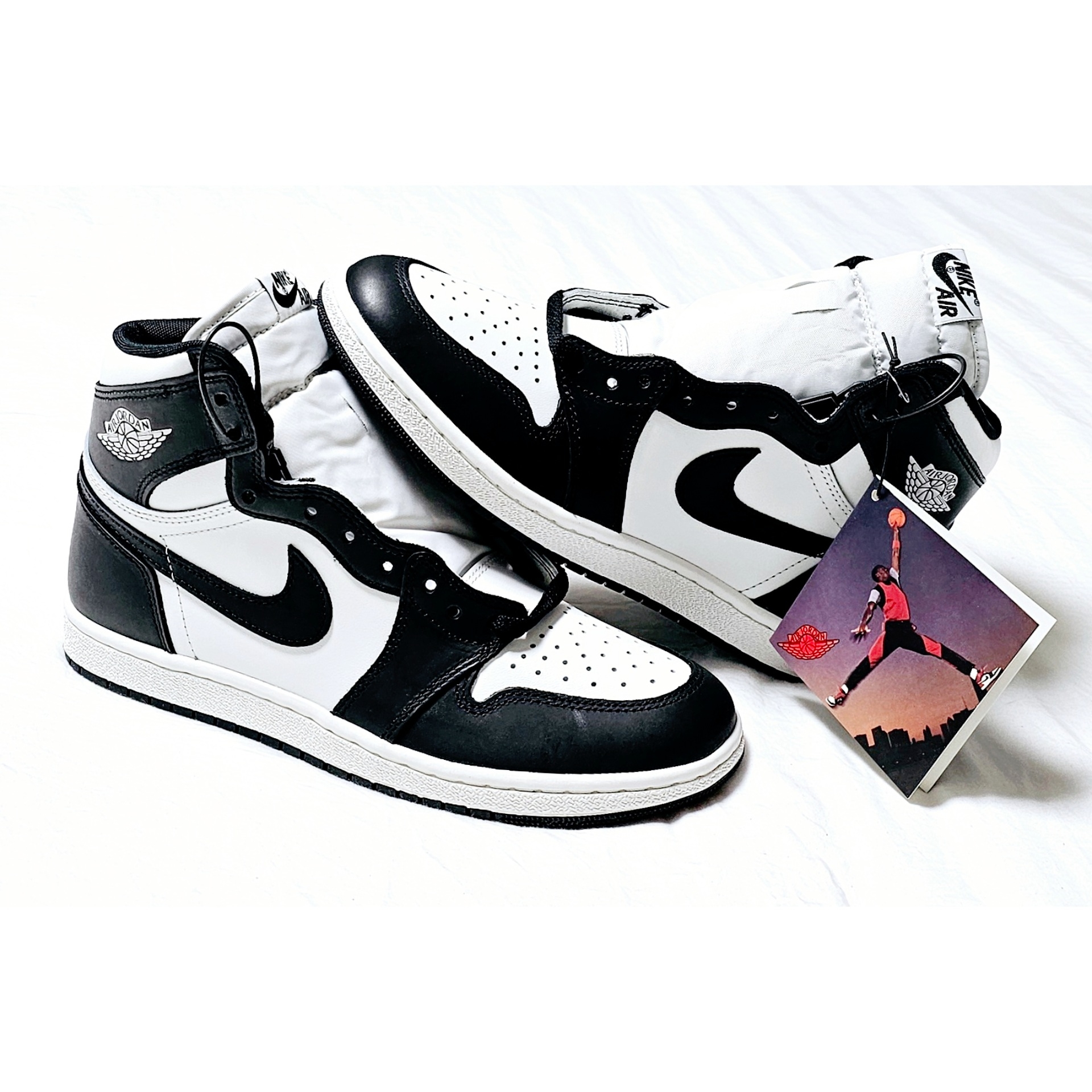 Jordan 1 High 85 Black White 착용 스타일 - 2
