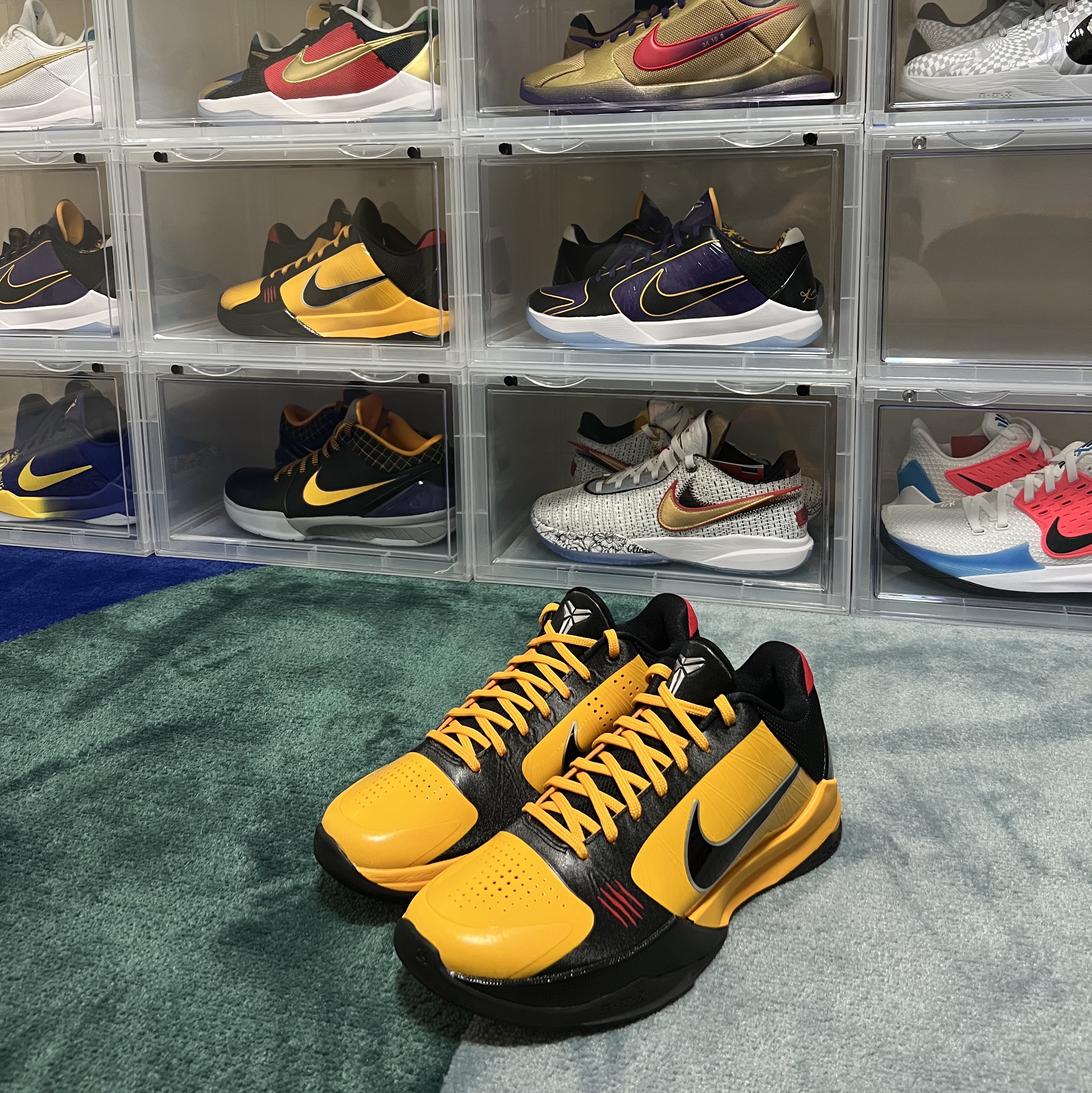 Nike Kobe 5 Protro Bruce Lee 착용 스타일