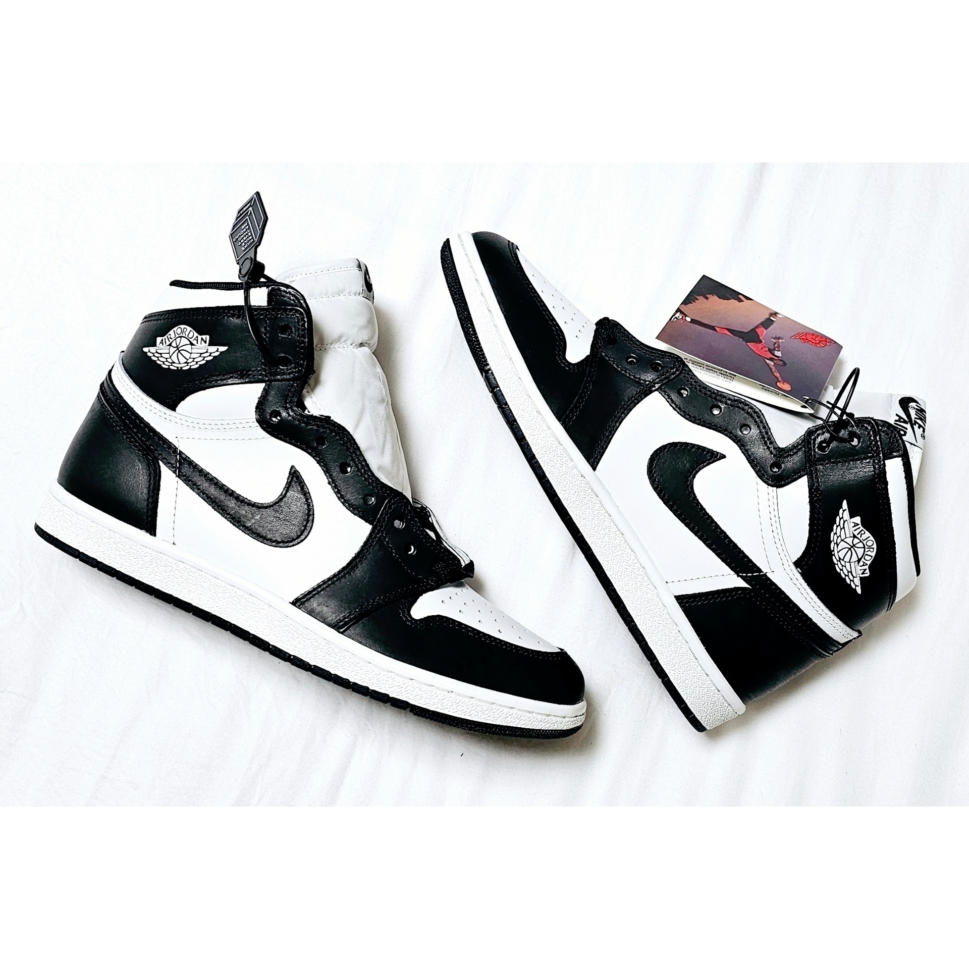 Jordan 1 High 85 Black White 착용 스타일 - 4
