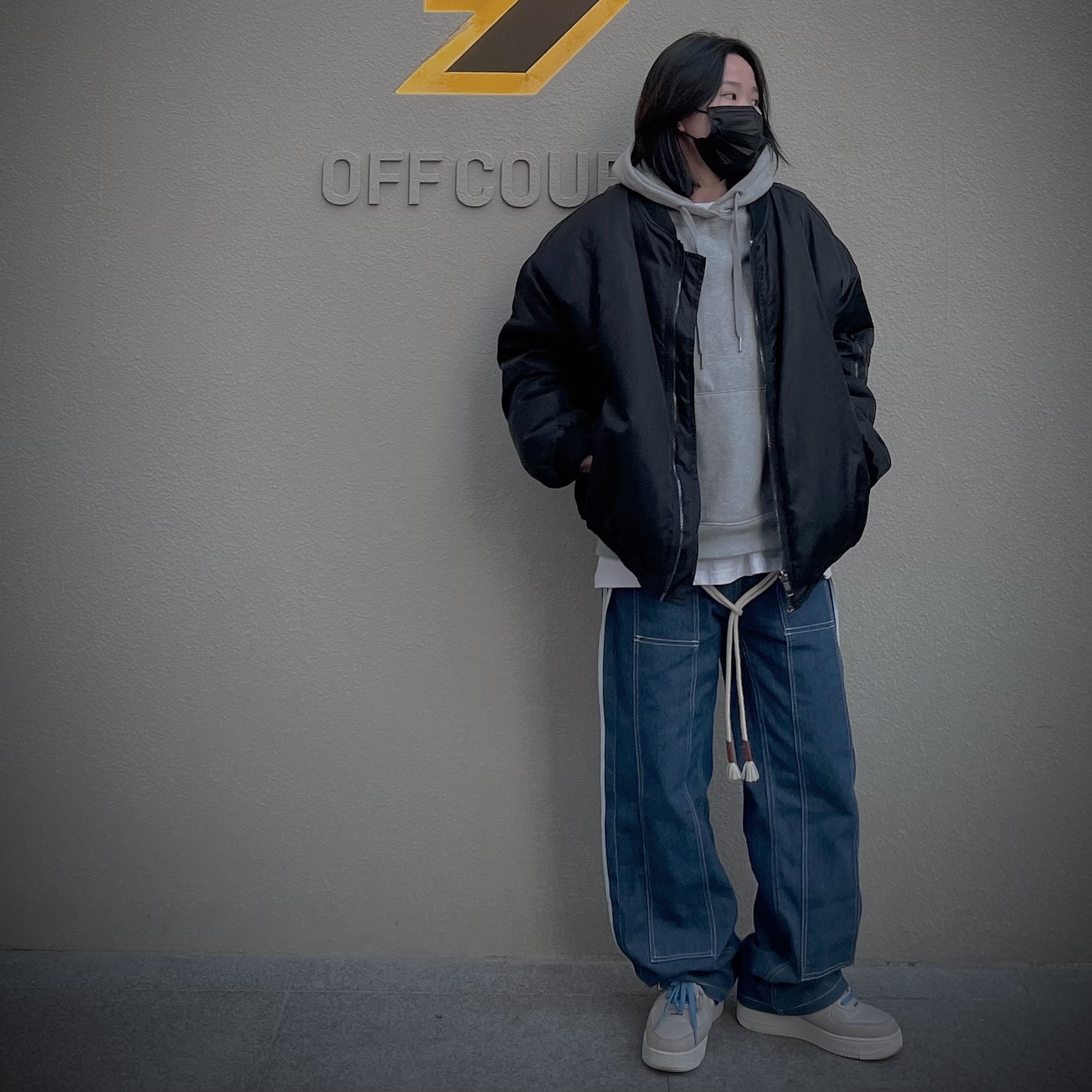 Nike Air Force 1 '07 QS LBJ 착용 스타일