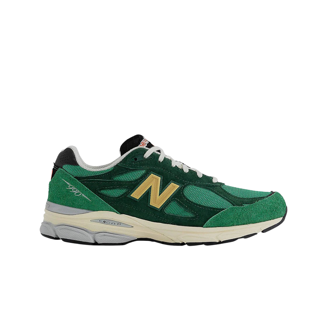 뉴발란스 990v3 메이드 인 USA 켈리 그린 바시티 골드(New Balance 990v3 Made in USA Kelly Green Varsity Gold)