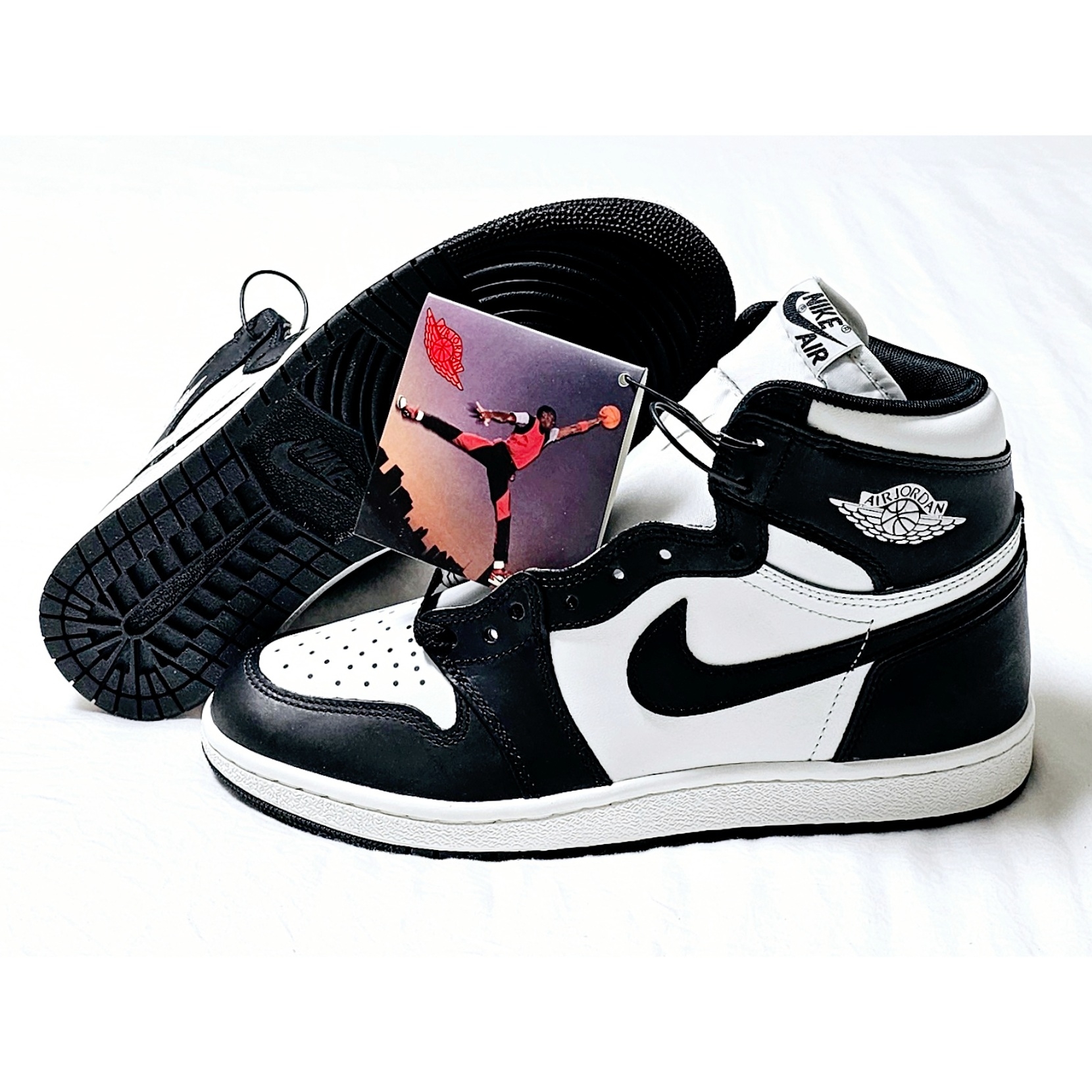 Jordan 1 High 85 Black White 착용 스타일 - 1