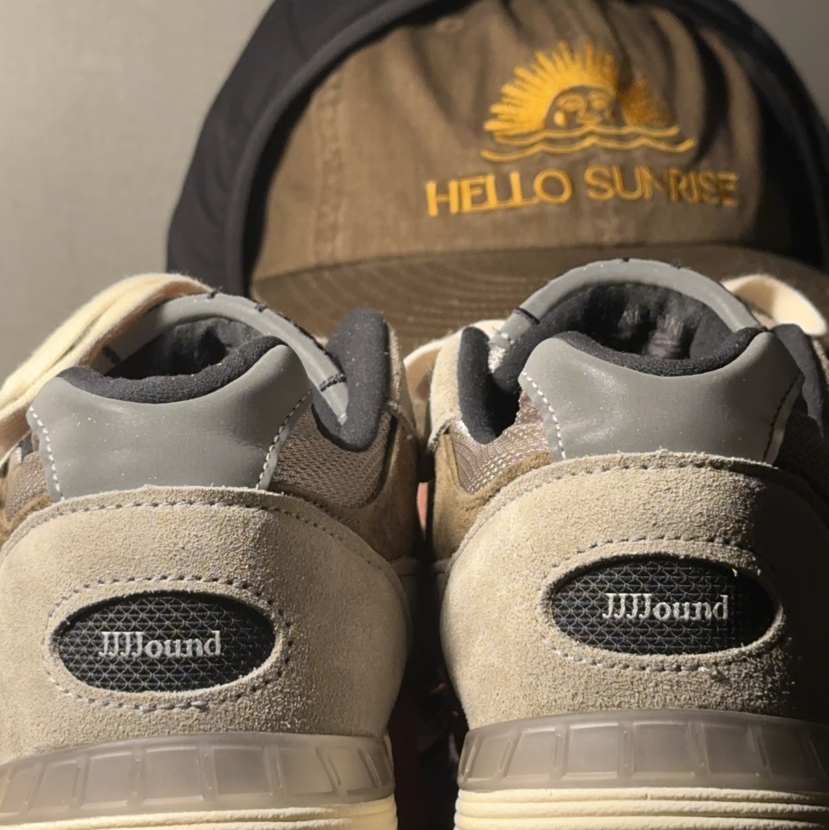 New Balance x JJJJound 991 Made in UK Grey 착용 스타일