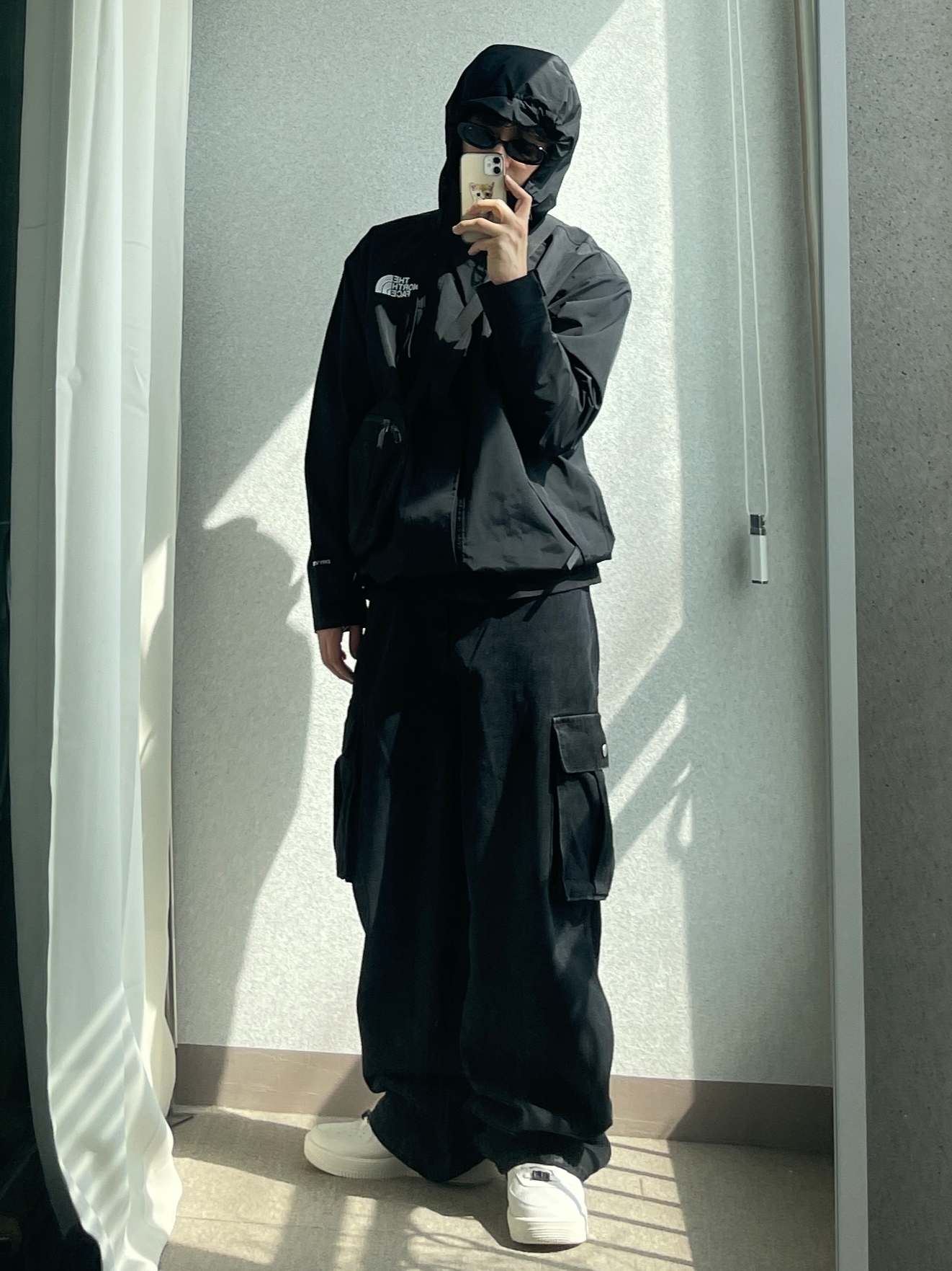 Nike x Ambush Air Force 1 Low SP Phantom, Nike x Ambush Air Force 1 Low SP Black 착용 스타일 - 3