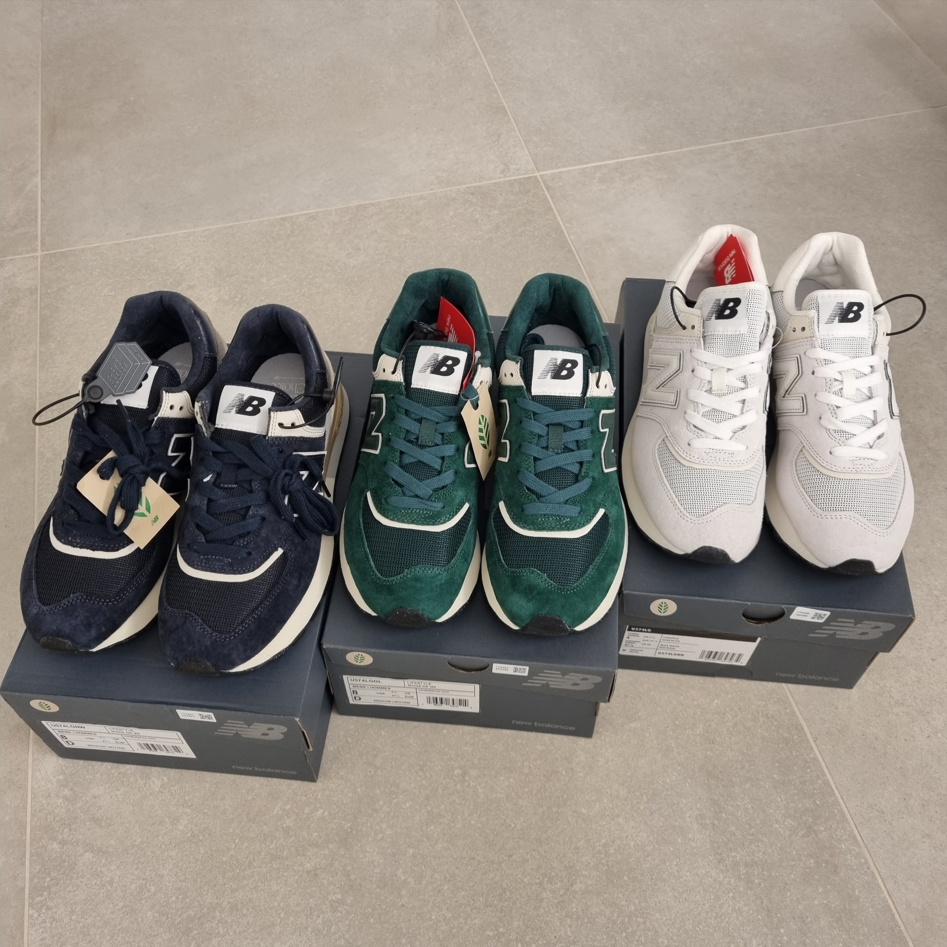 New Balance 574 Legacy Green 착용 스타일