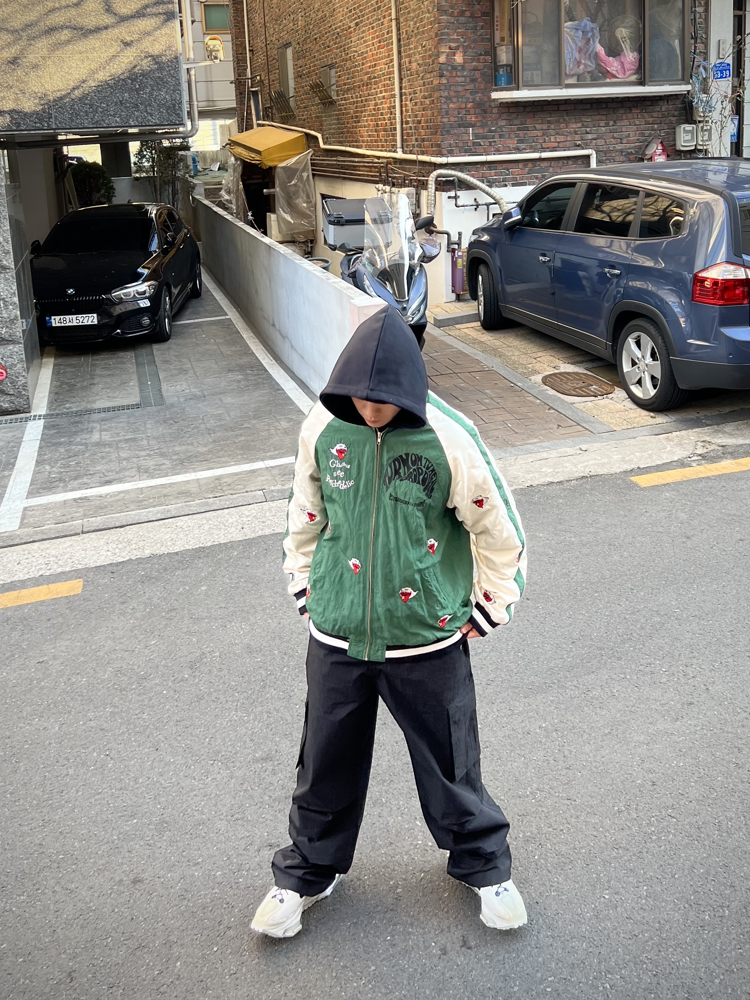 Nike x Matthew M Williams Zoom 004 Stone 착용 스타일 - 4
