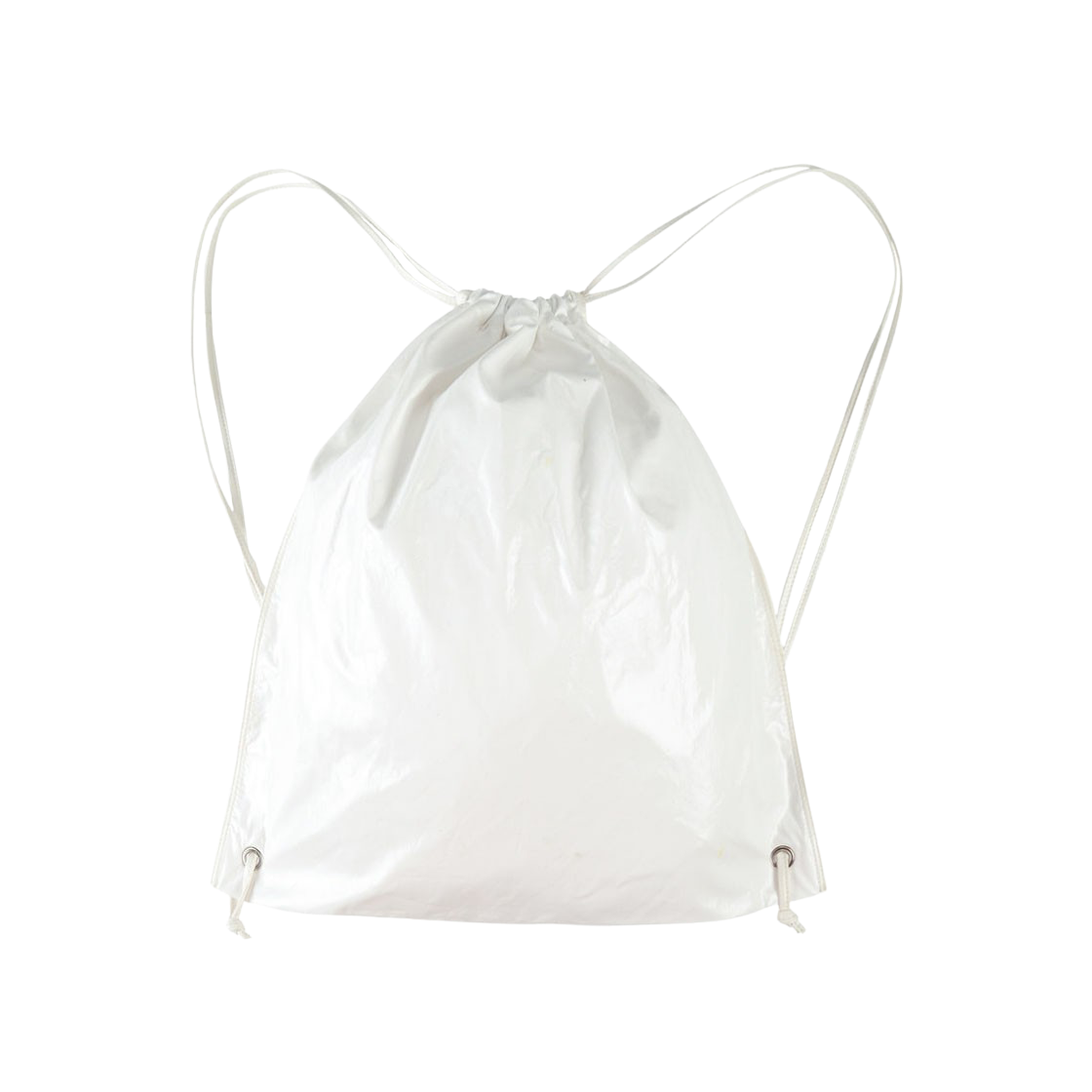 Matin Kim String Coating Backpack White 상세 이미지 2