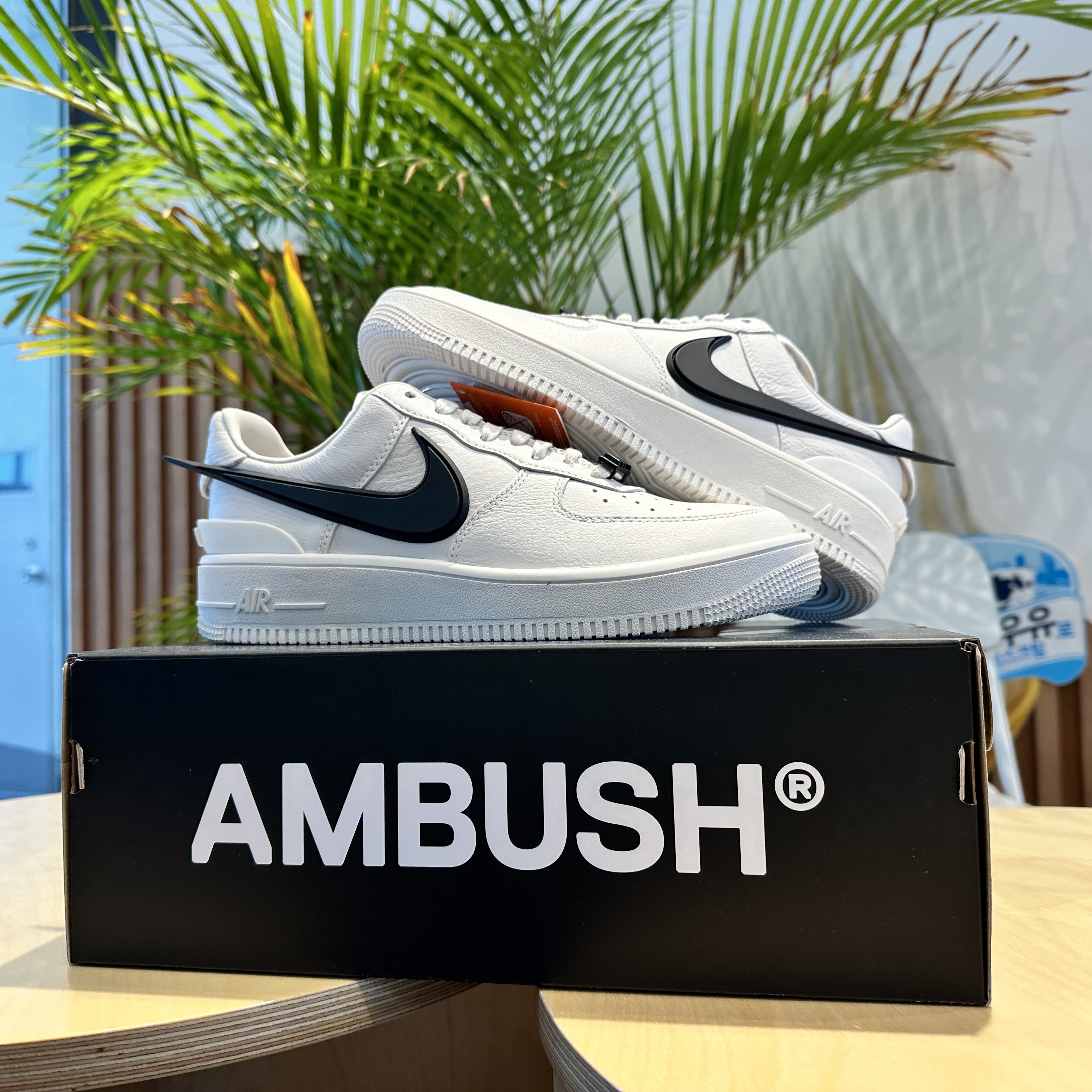 Nike x Ambush Air Force 1 Low SP Phantom 착용 스타일