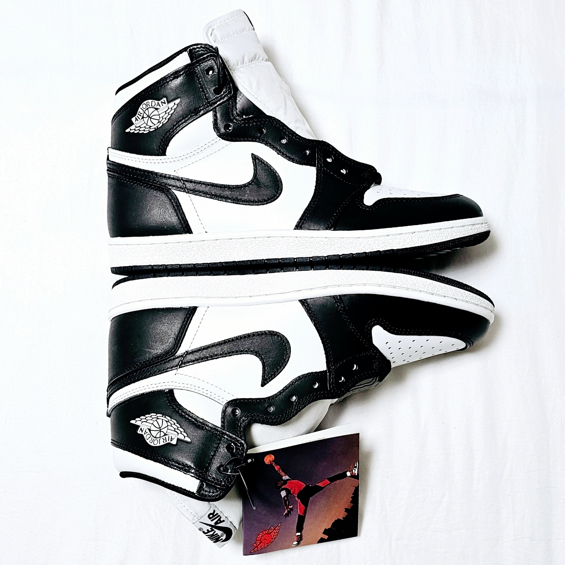 Jordan 1 High 85 Black White 착용 스타일 - 3