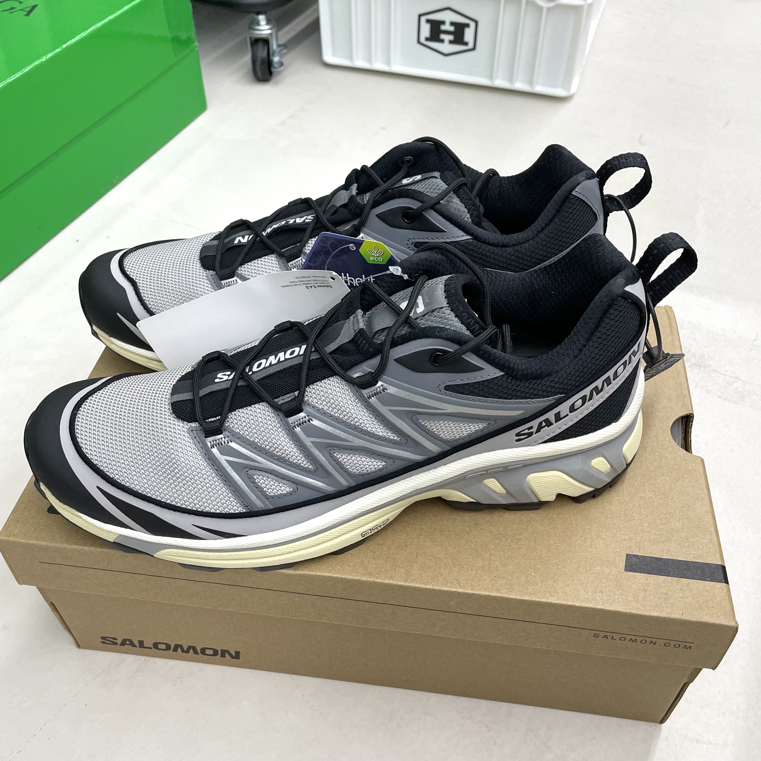 Salomon XT-6 Expanse Alloy Quiet Shade 착용 스타일