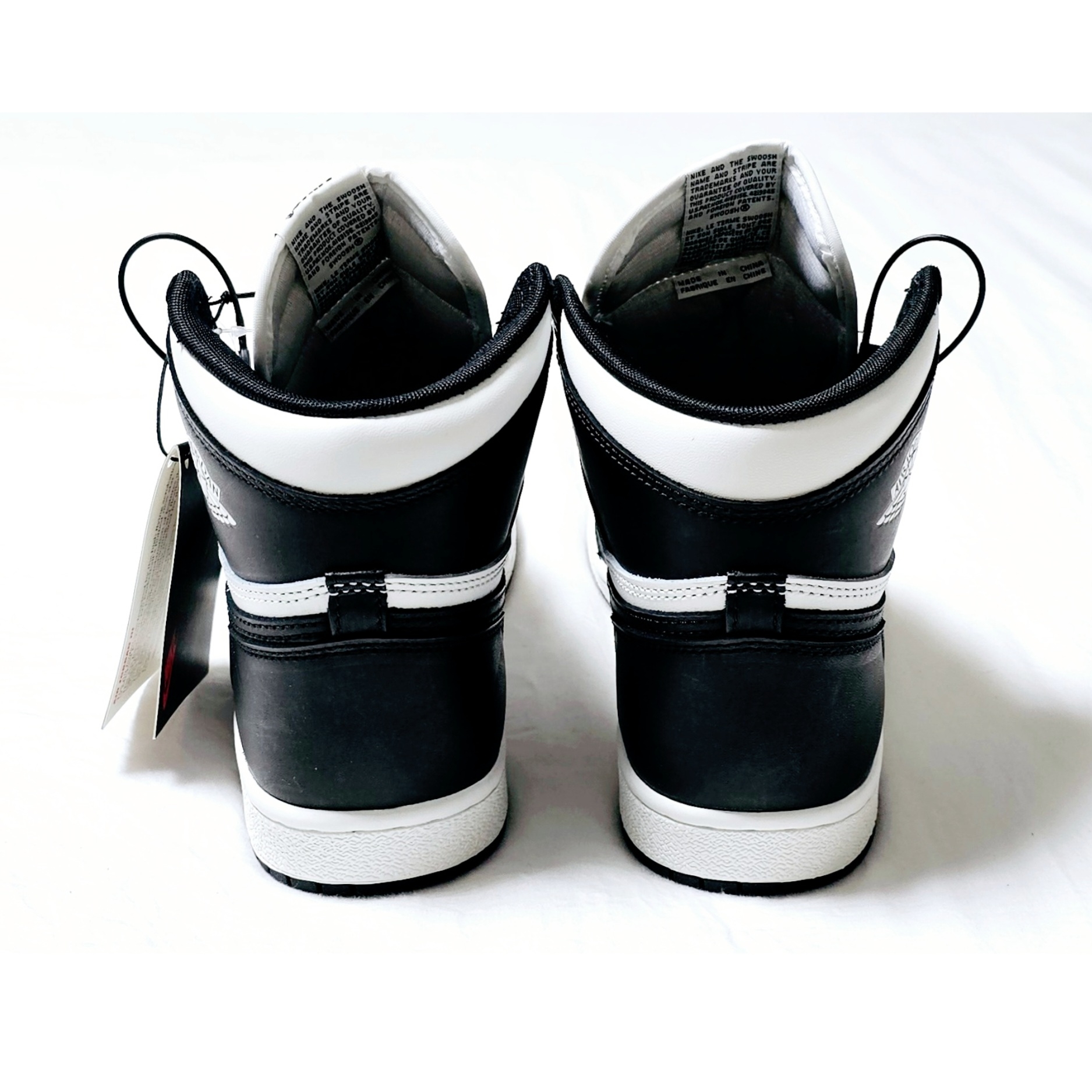 Jordan 1 High 85 Black White 착용 스타일 - 5